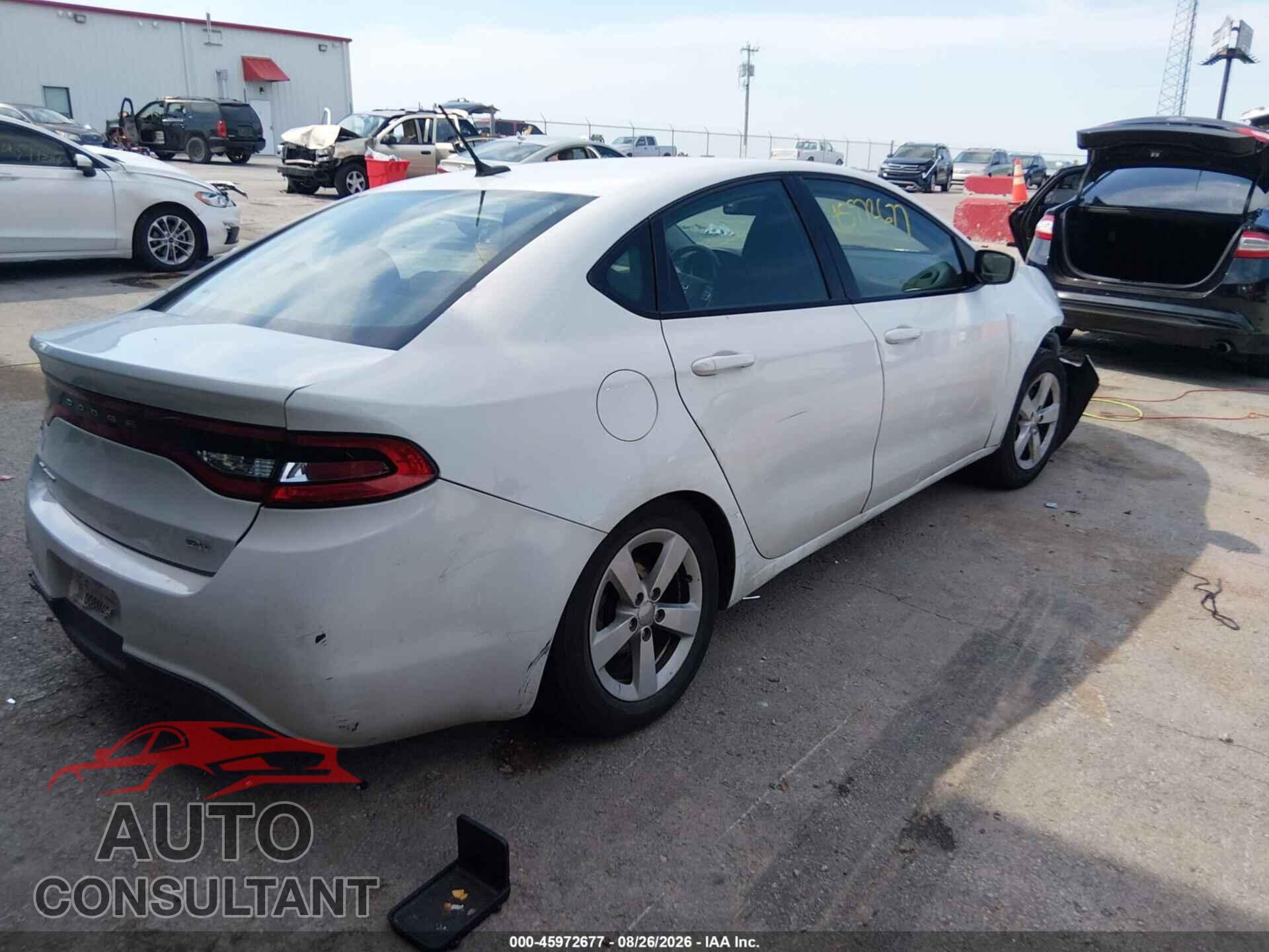 DODGE DART 2015 - 1C3CDFBB4FD420711