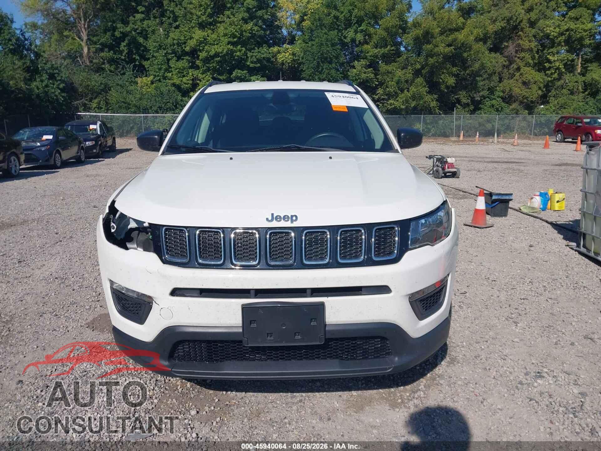 JEEP NEW COMPASS 2017 - 3C4NJDABXHT647255