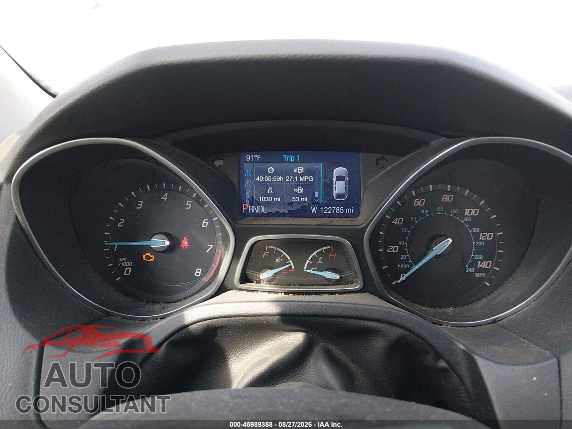 FORD FOCUS 2014 - 1FADP3F26EL313587
