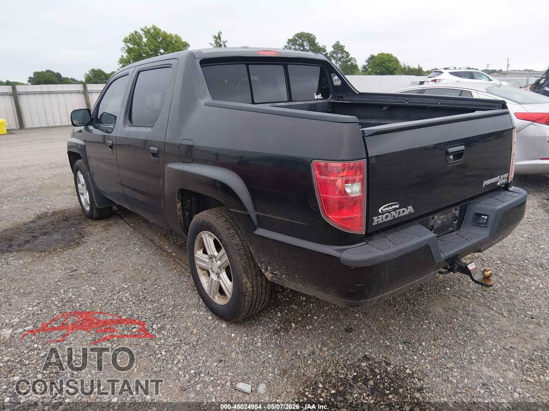 HONDA RIDGELINE 2011 - 5FPYK1F55BB001954