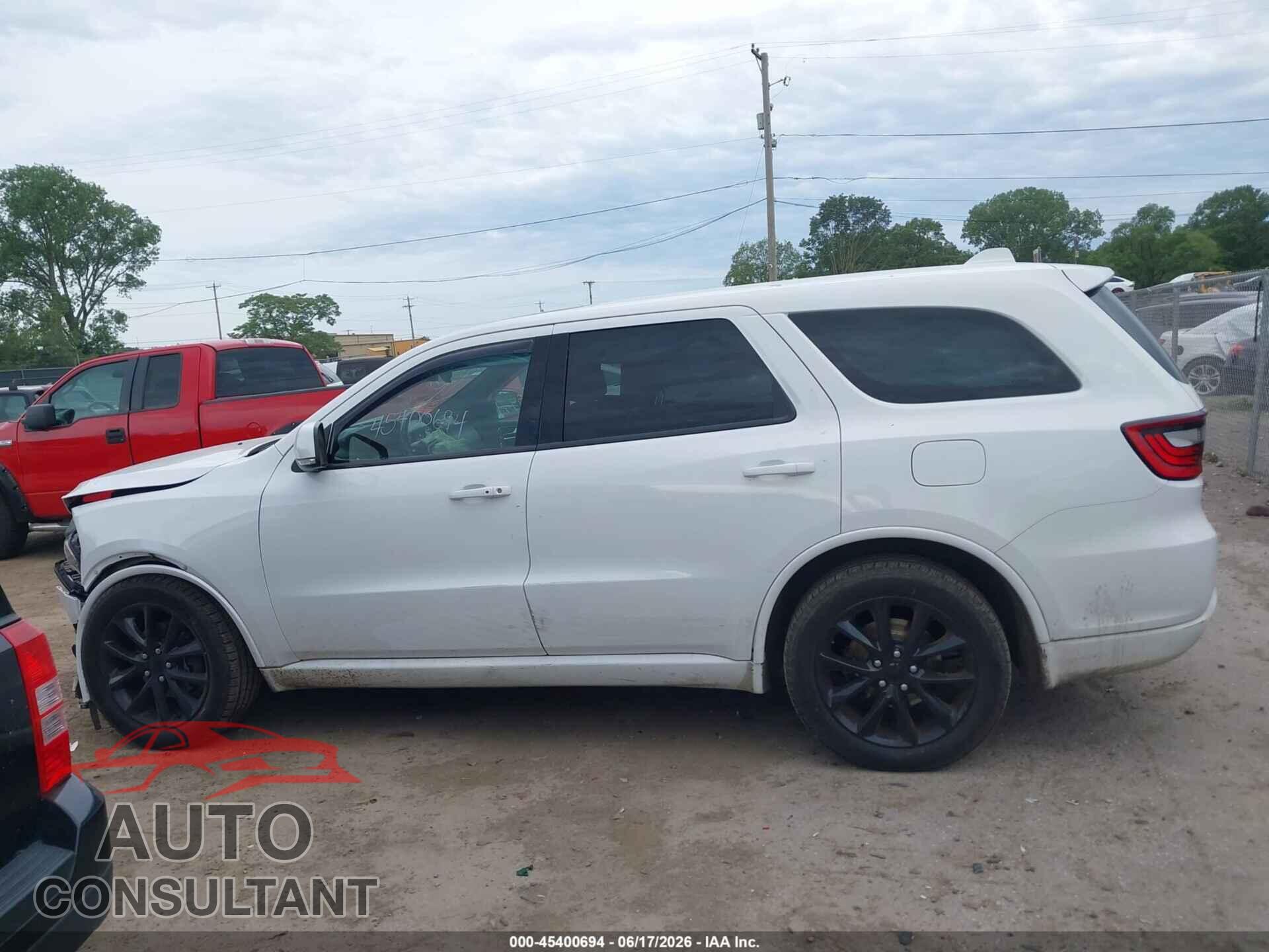 DODGE DURANGO 2017 - 1C4RDJDG8HC827909