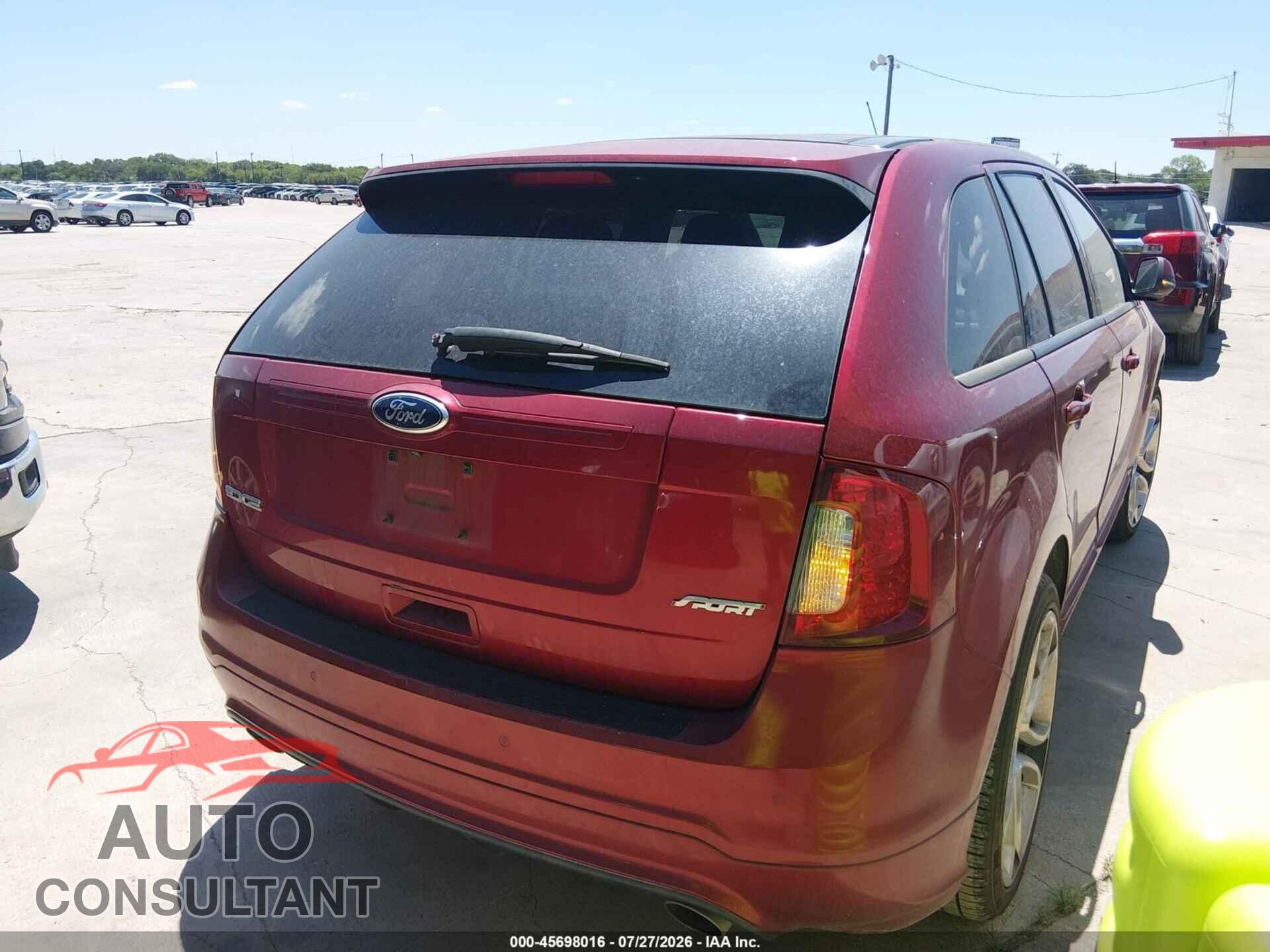FORD EDGE 2013 - 2FMDK3AK6DBC49013