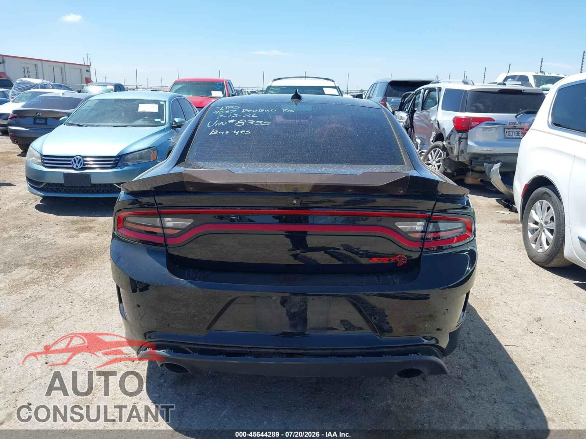 DODGE CHARGER 2019 - 2C3CDXL90KH668355