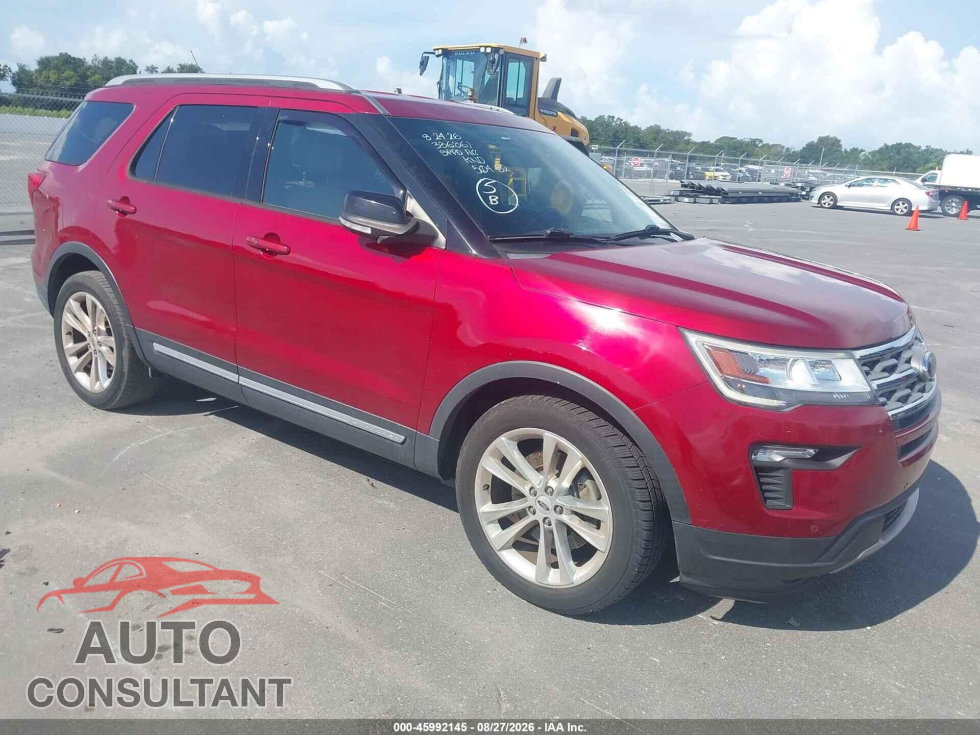 FORD EXPLORER 2018 - 1FM5K7D85JGB26254