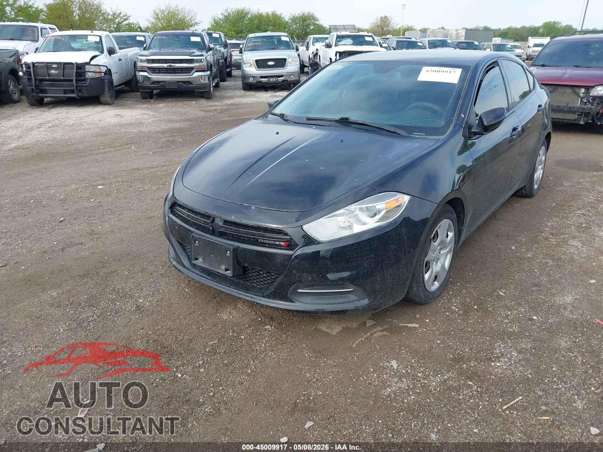 DODGE DART 2015 - 1C3CDFAA2FD404600