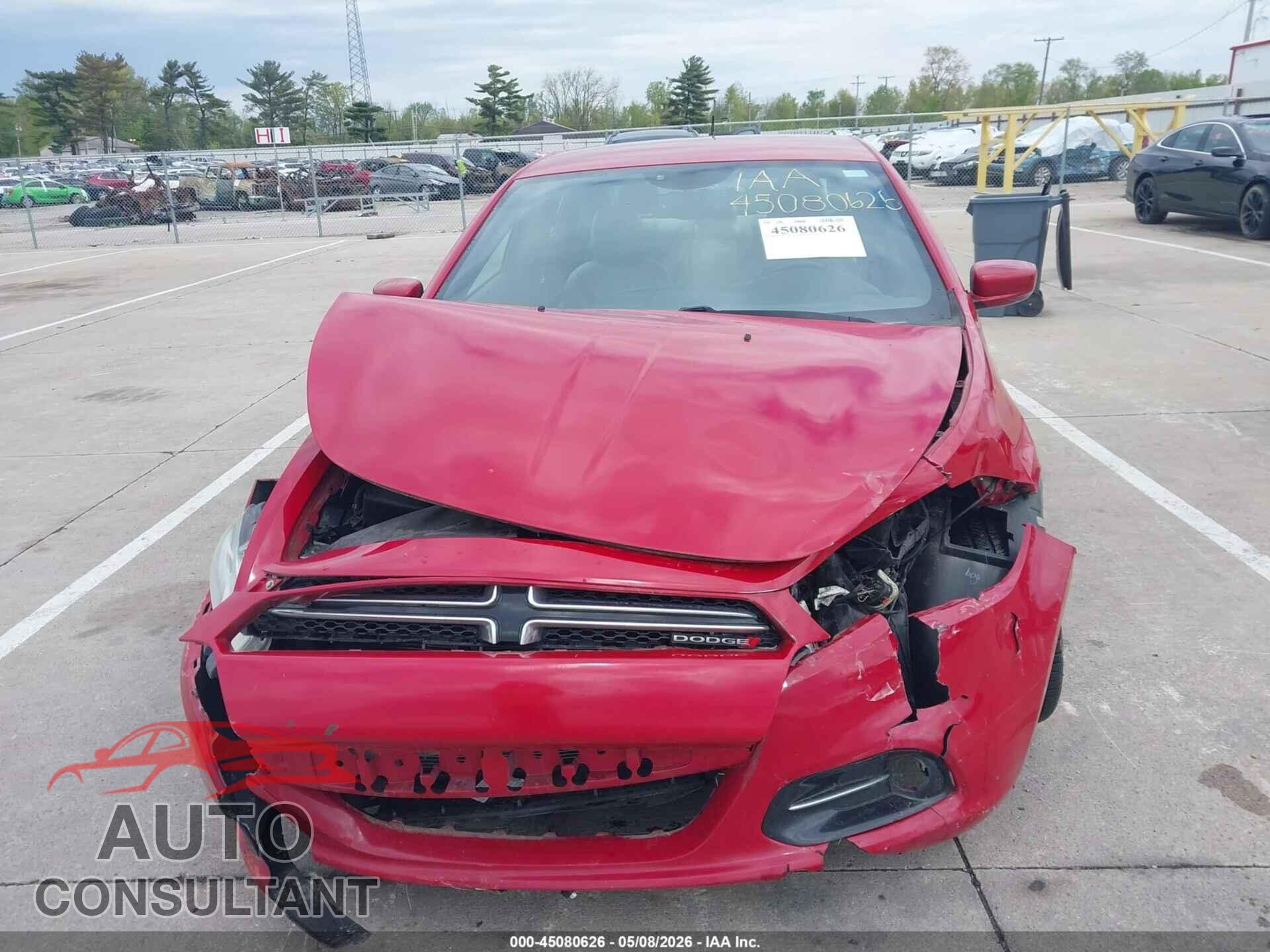 DODGE DART 2013 - 1C3CDFCA4DD299214
