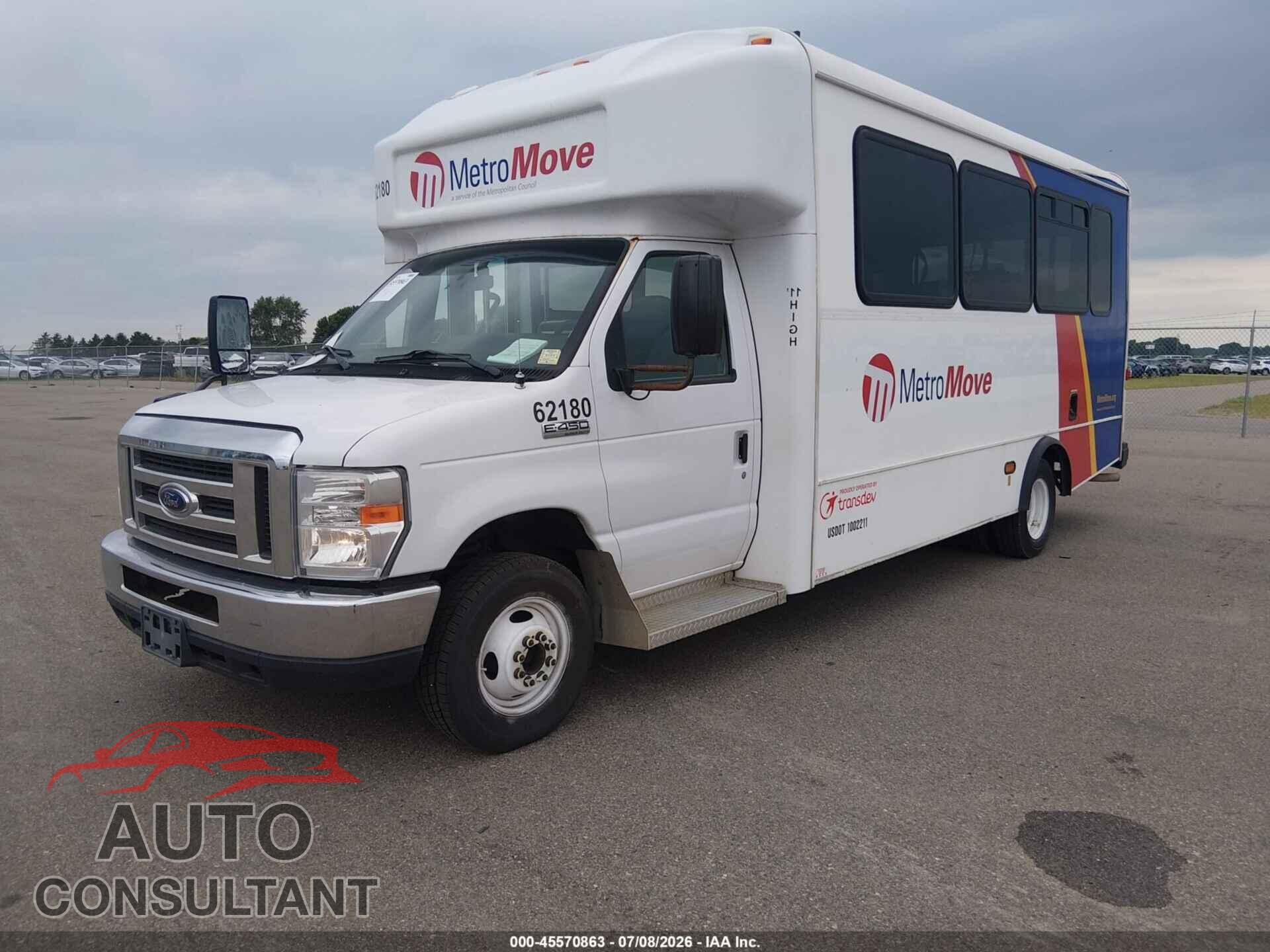 FORD E-450 CUTAWAY 2018 - 1FDFE4FS4JDC36314