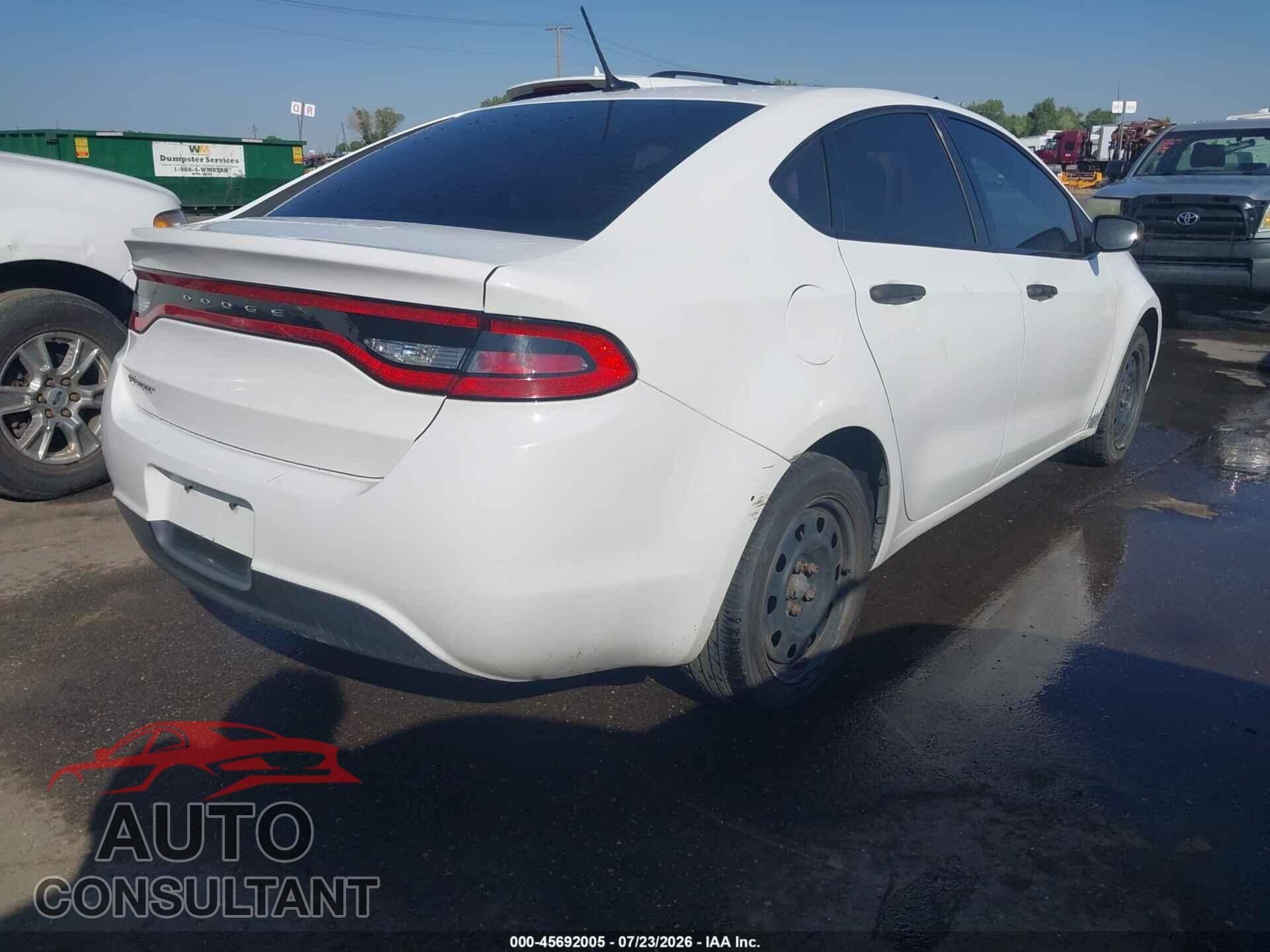 DODGE DART 2013 - 1C3CDFAA8DD314641