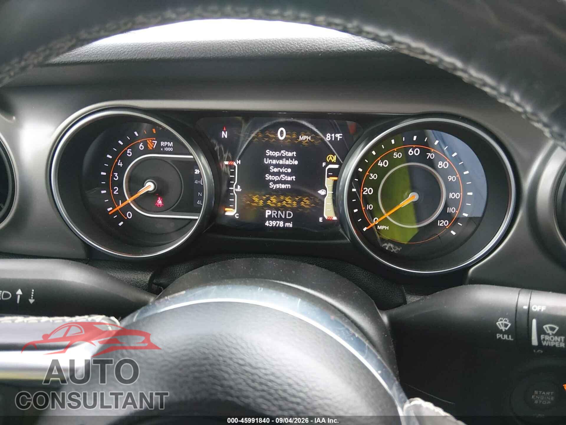JEEP GLADIATOR 2020 - 1C6HJTAG2LL132006