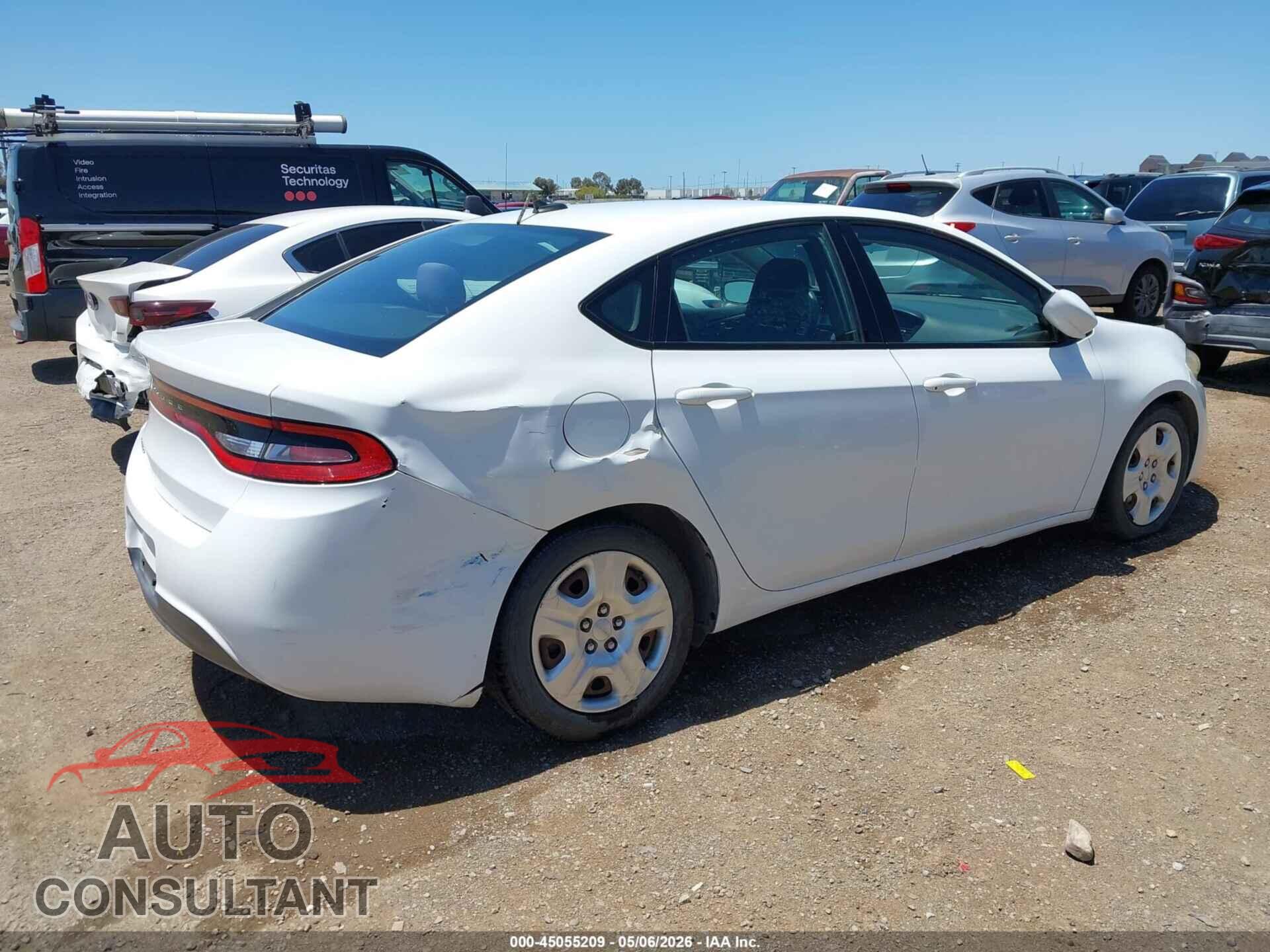 DODGE DART 2015 - 1C3CDFAA0FD415921
