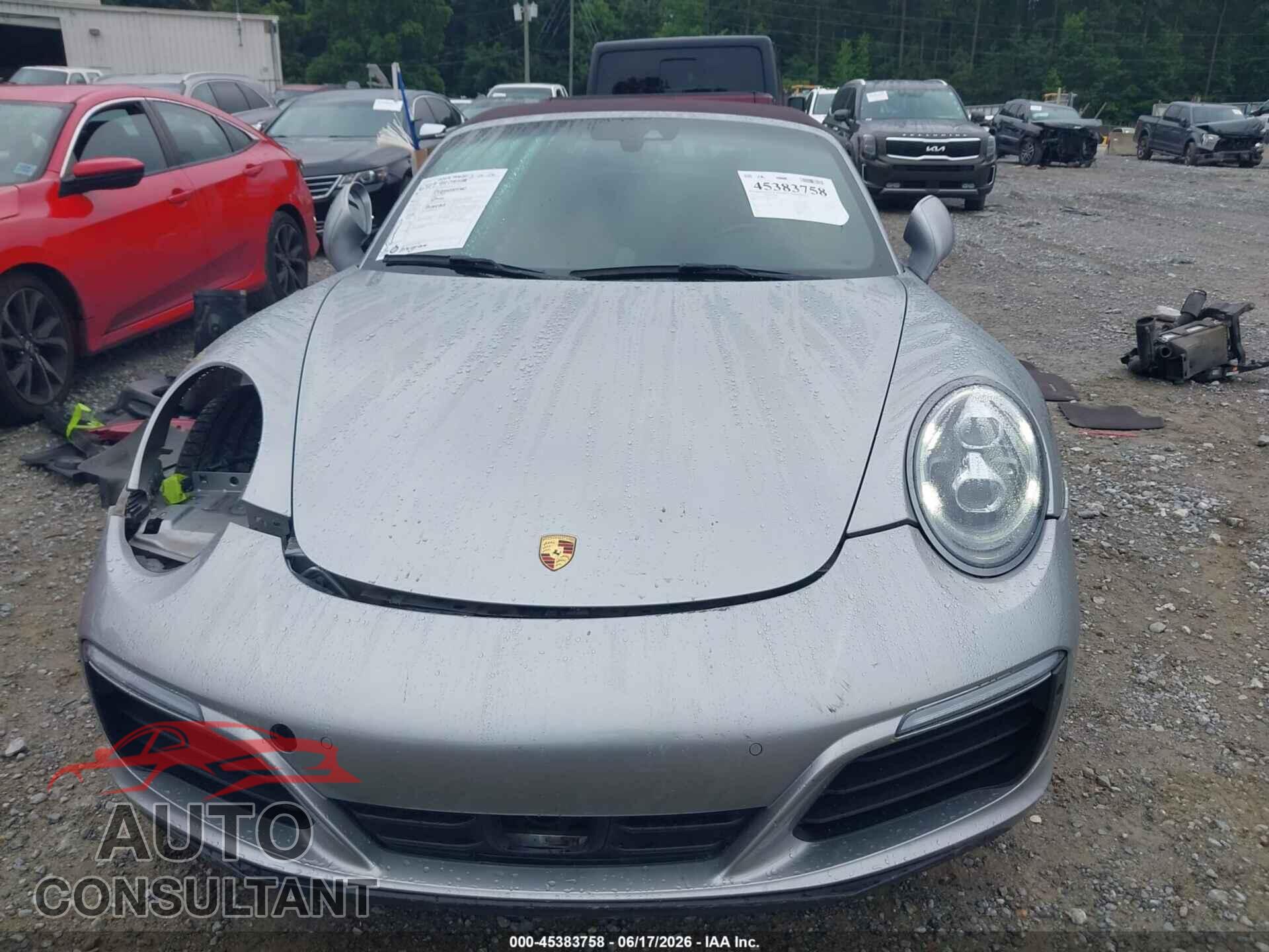 PORSCHE 911 2019 - WP0CB2A96KS136429