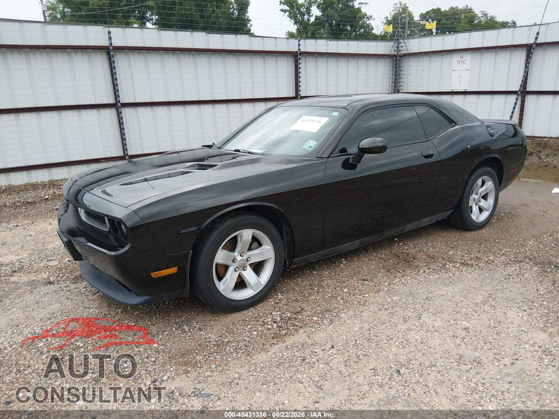 DODGE CHALLENGER 2013 - 2C3CDYAG4DH688070