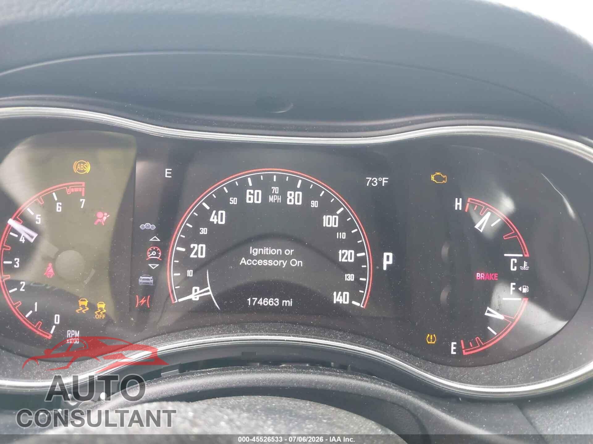 DODGE DURANGO 2016 - 1C4RDJEG5GC485977