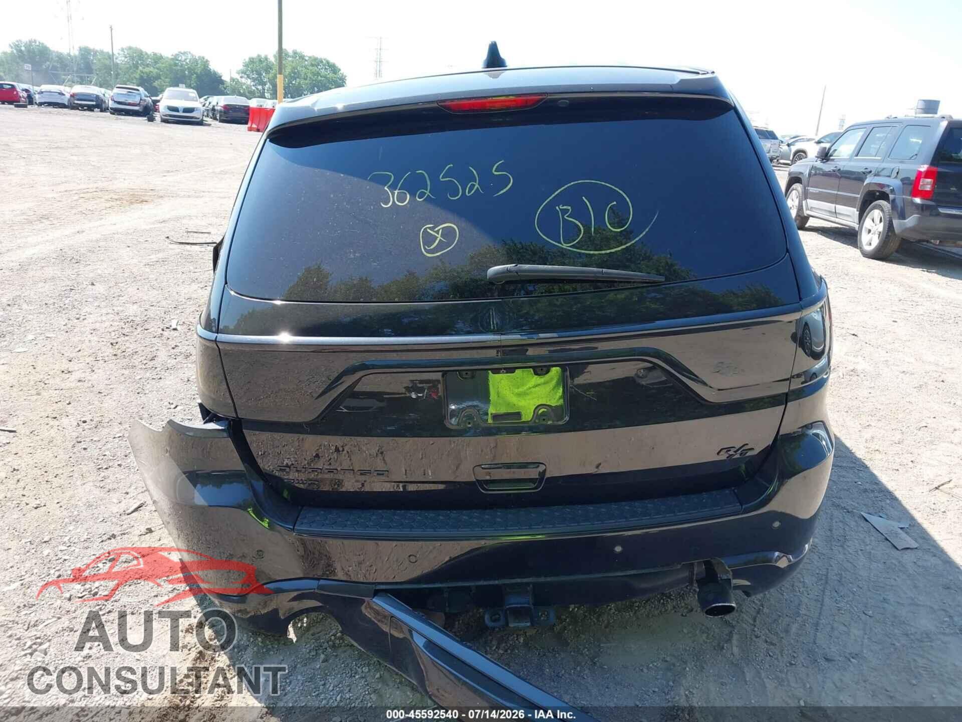 DODGE DURANGO 2016 - 1C4SDJCT0GC362525