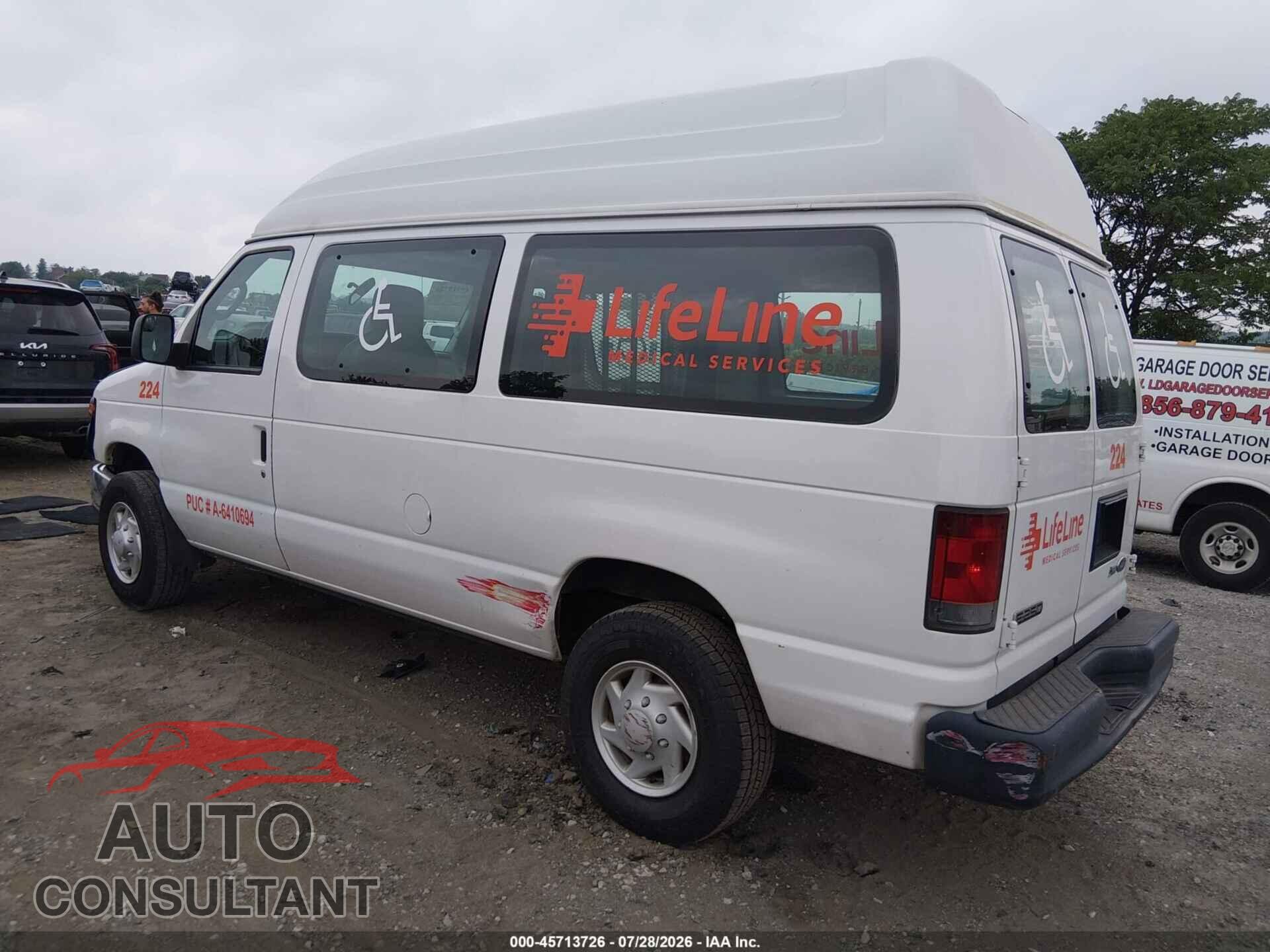 FORD E-250 2010 - 1FTNE2EW5ADA32582