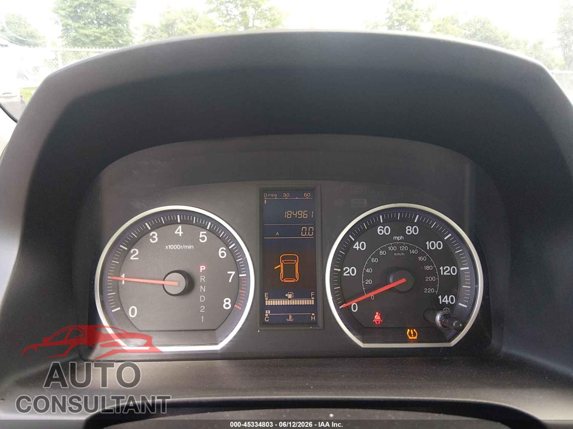 HONDA CR-V 2011 - 5J6RE4H31BL087630