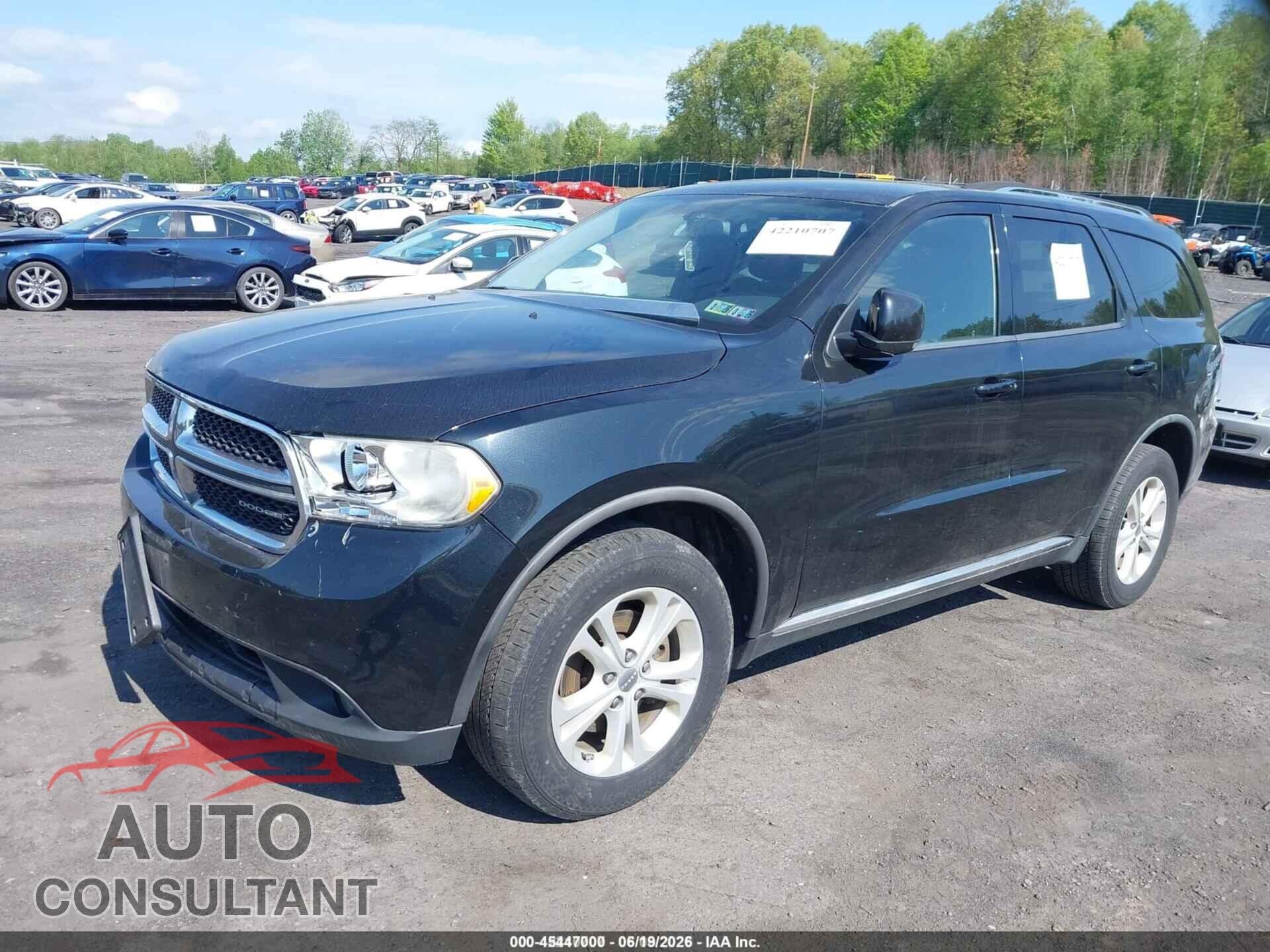DODGE DURANGO 2011 - 1D4RE4GG3BC667460
