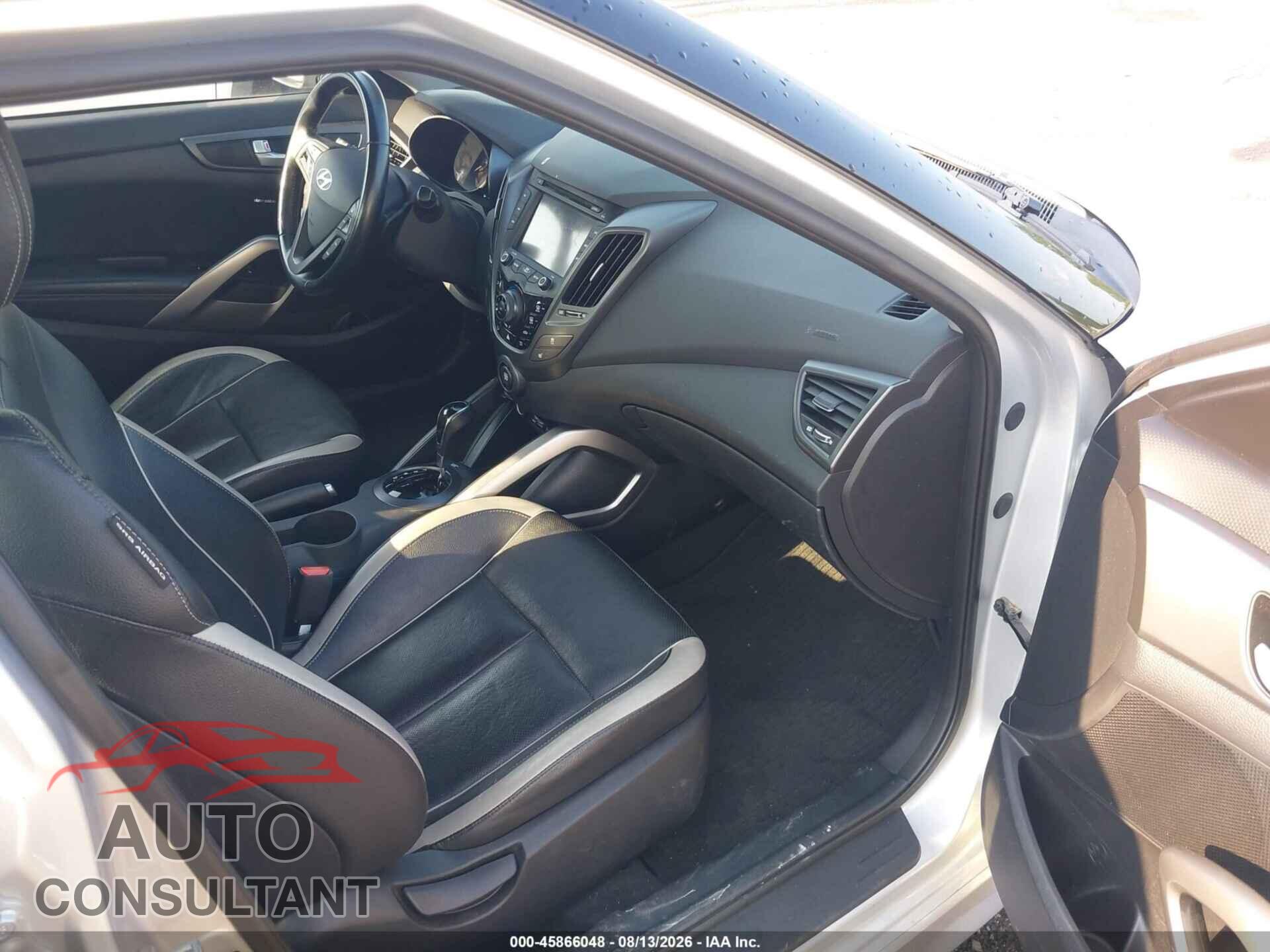 HYUNDAI VELOSTER 2014 - KMHTC6AE2EU204604