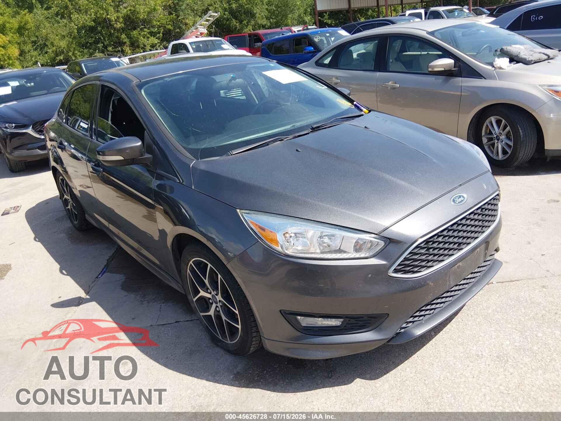 FORD FOCUS 2016 - 1FADP3F29GL293452