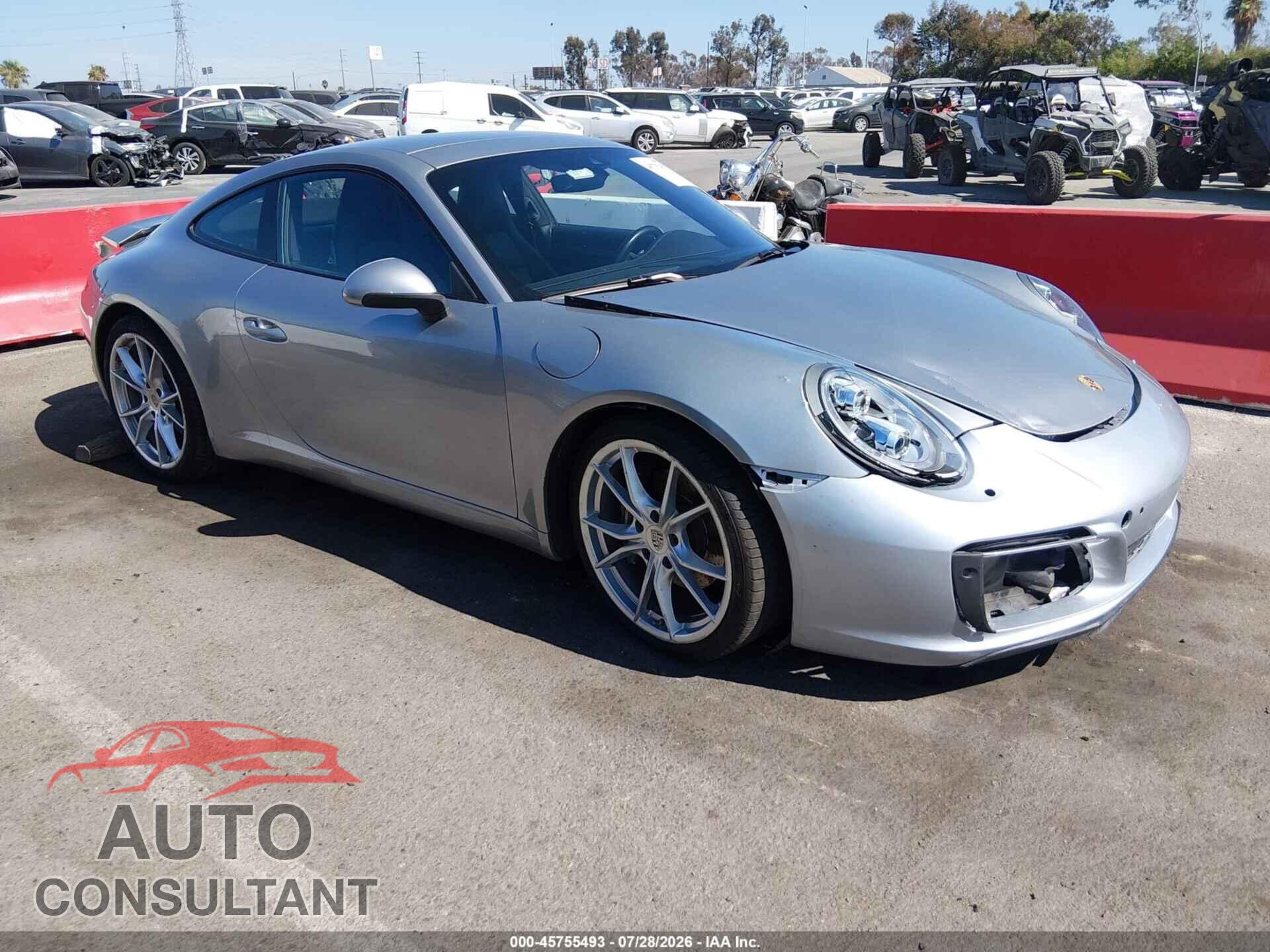 PORSCHE 911 2017 - WP0AA2A92HS107089
