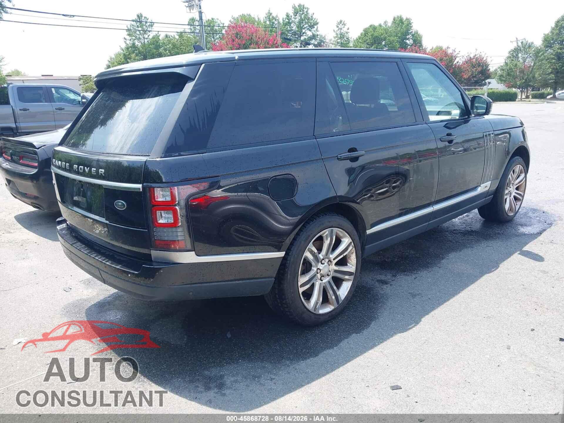 LAND ROVER RANGE ROVER 2015 - SALGS3TF8FA239303