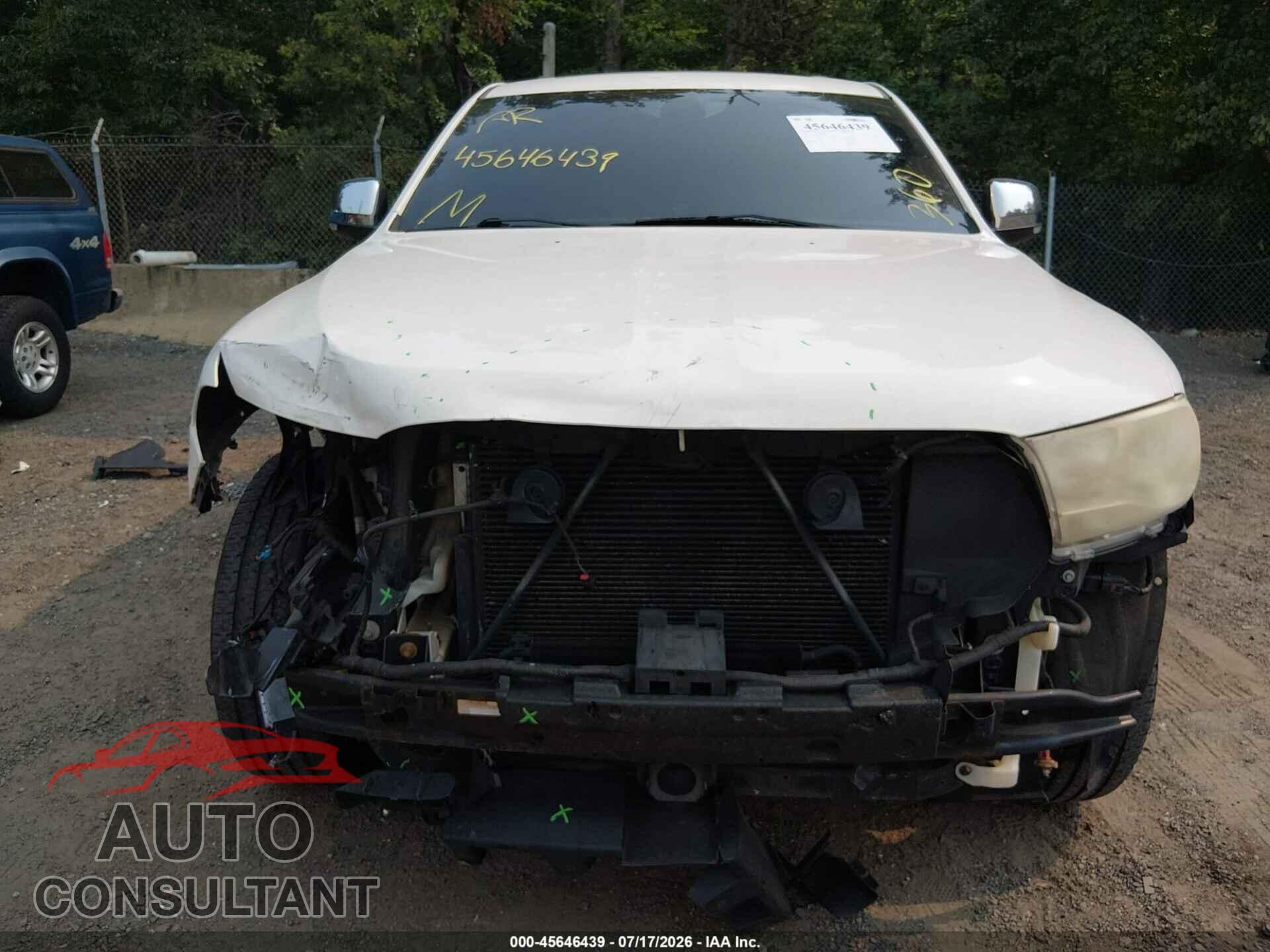 DODGE DURANGO 2012 - 1C4SDJET8CC144064
