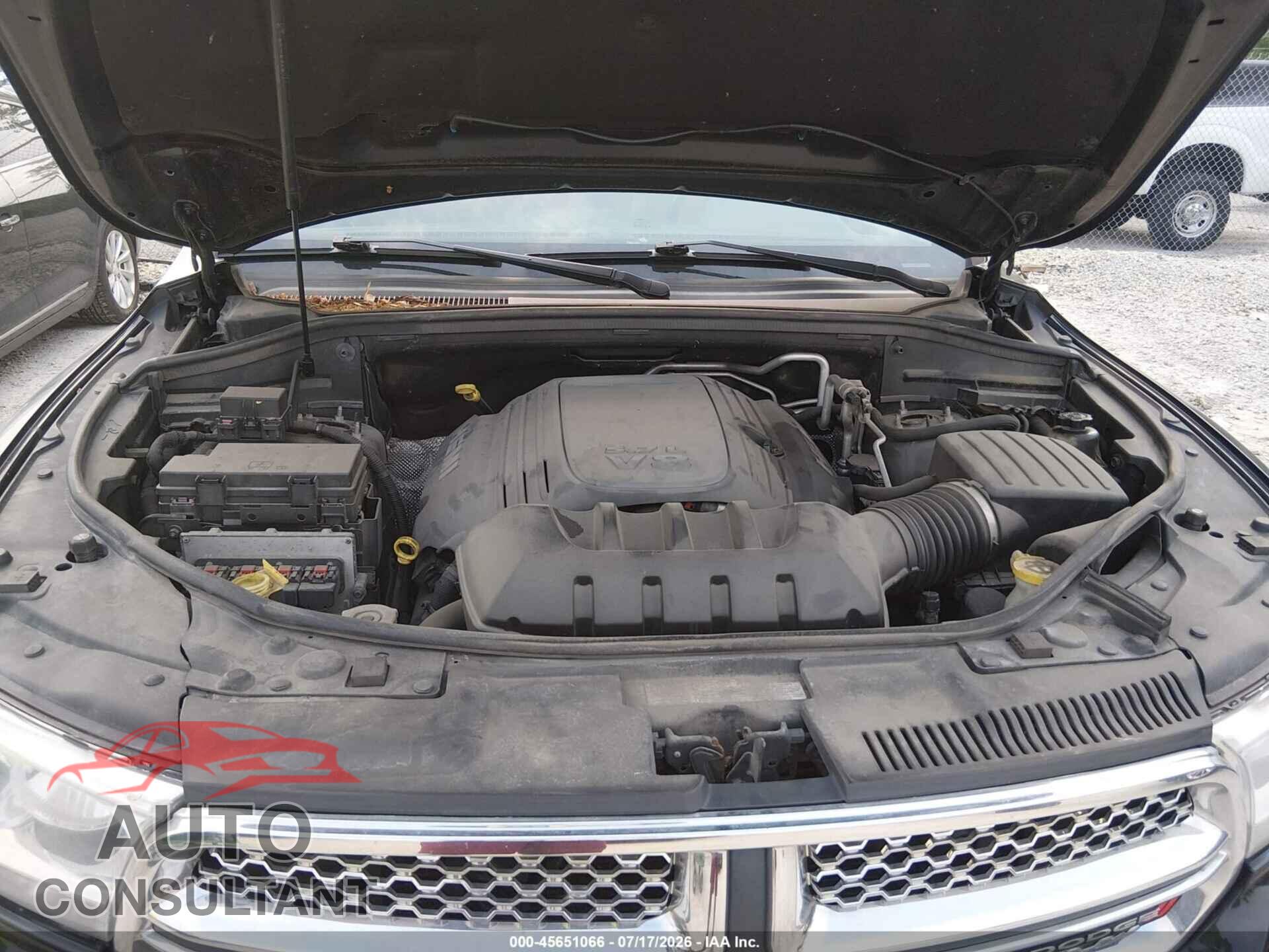 DODGE DURANGO 2012 - 1C4SDJET0CC328611