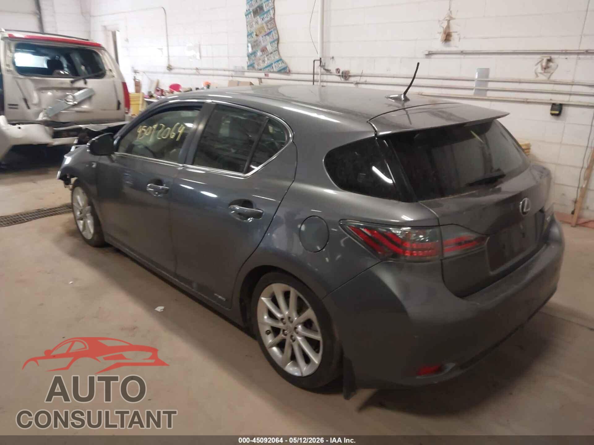 LEXUS CT 200H 2012 - JTHKD5BH2C2058874