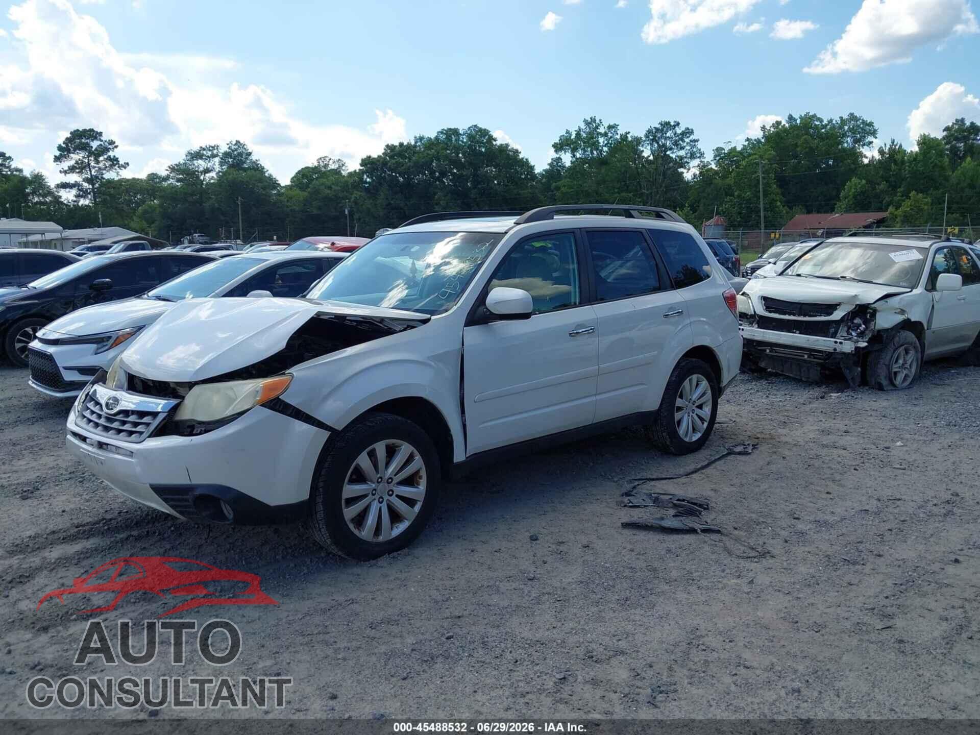 SUBARU FORESTER 2012 - JF2SHBEC9CH450155