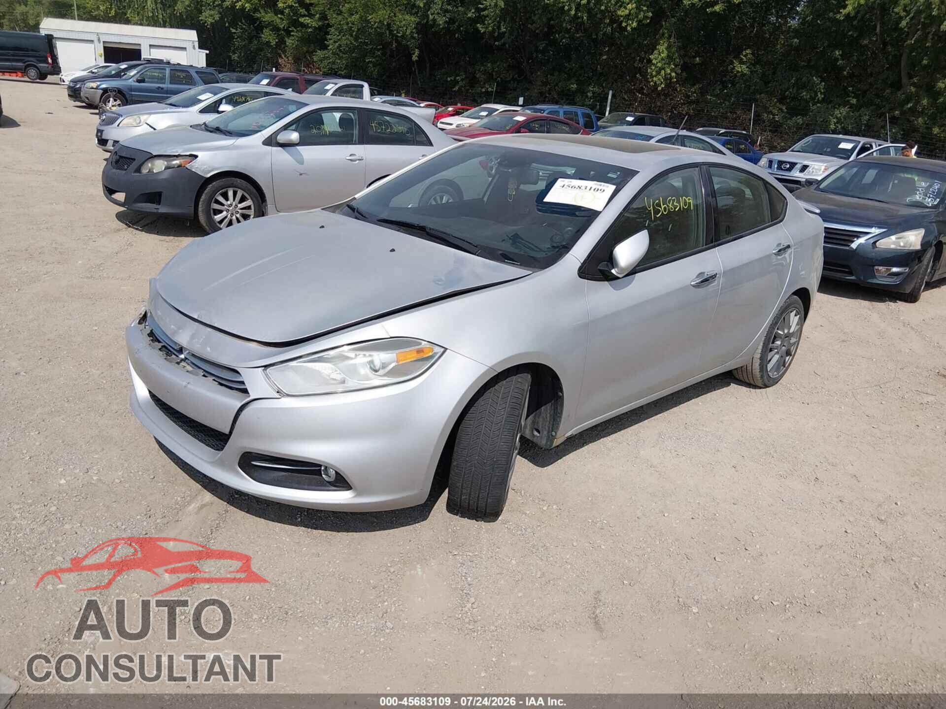 DODGE DART 2013 - 1C3CDFCA7DD106859