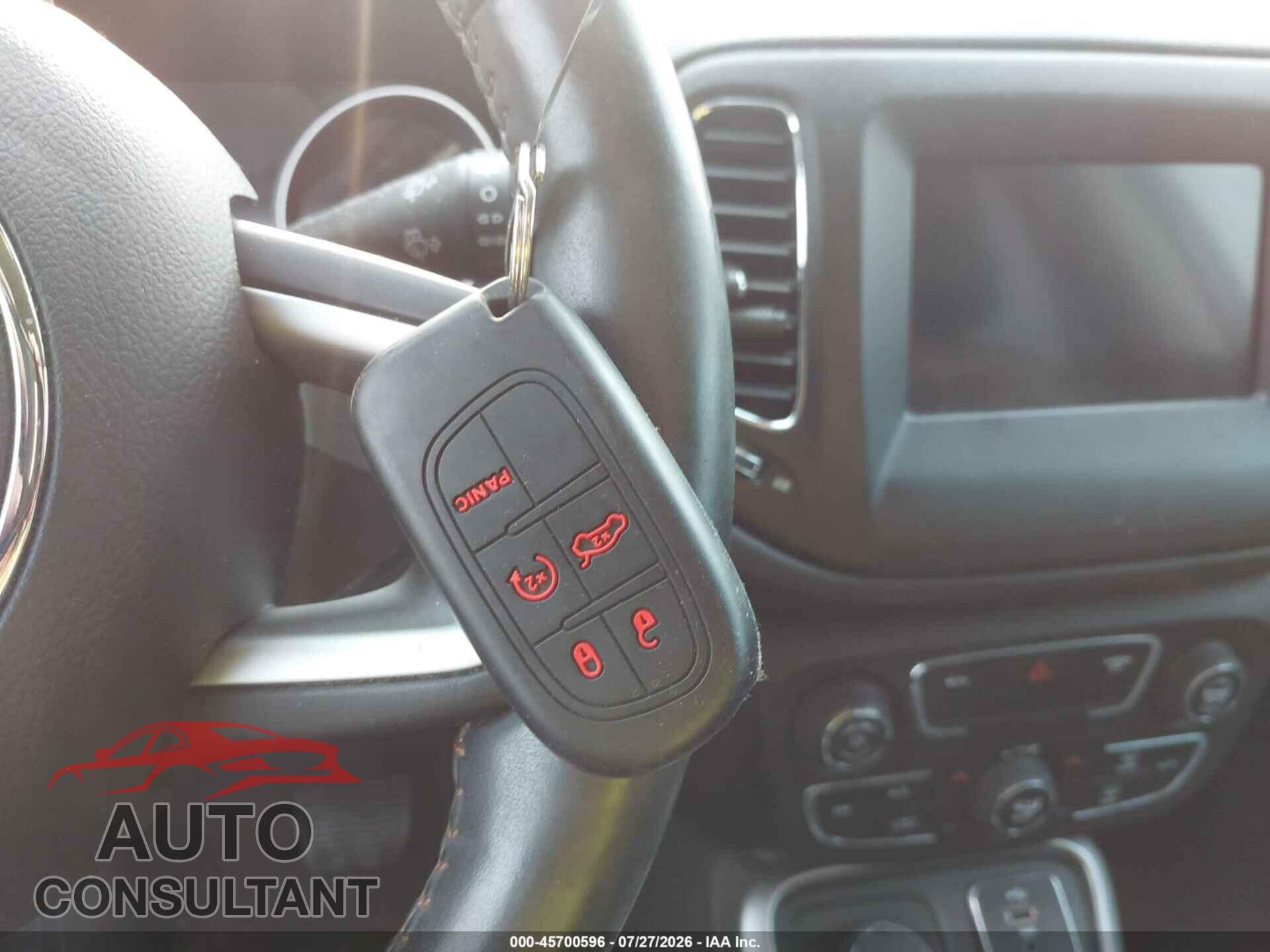 JEEP COMPASS 2017 - 3C4NJDBB9HT628274