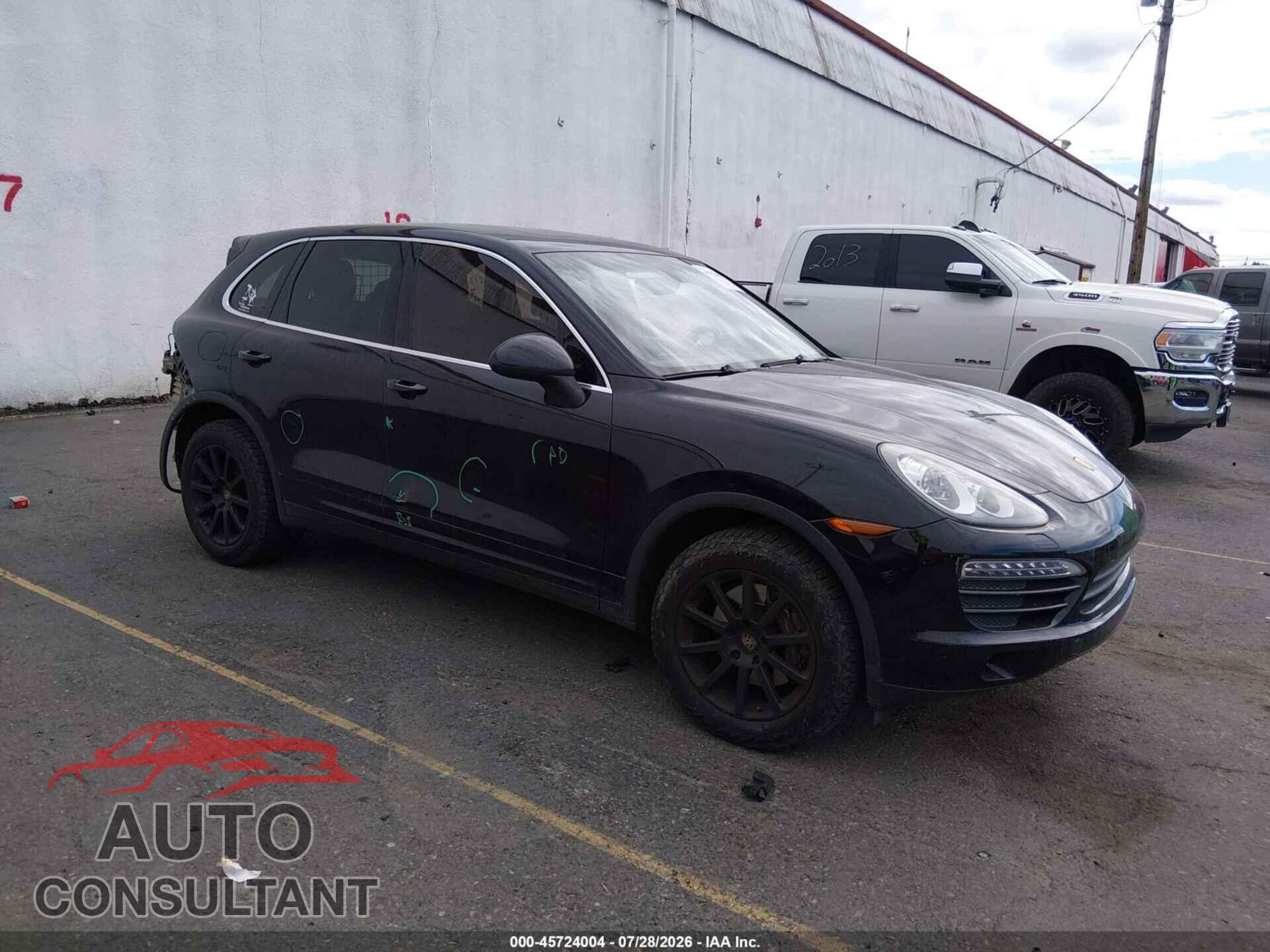 PORSCHE CAYENNE 2012 - WP1AA2A23CLA09693