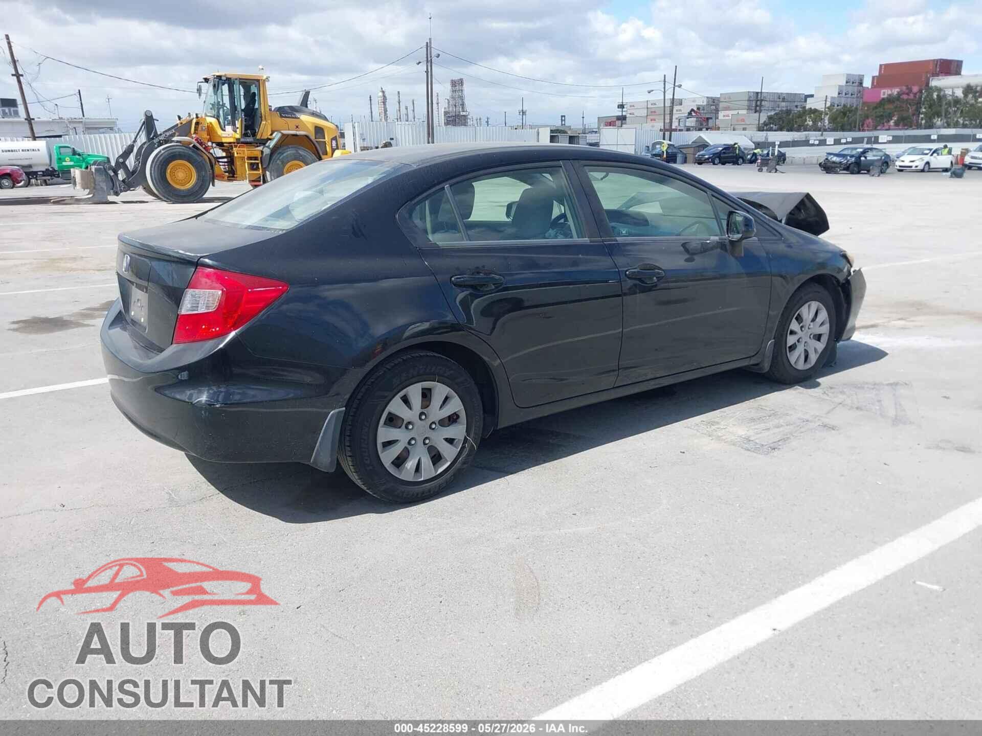 HONDA CIVIC 2012 - JHMFB2F59CS005093