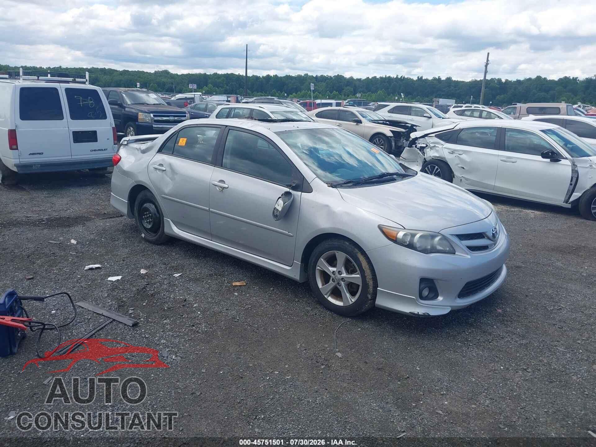 TOYOTA COROLLA 2012 - 2T1BU4EEXCC903355