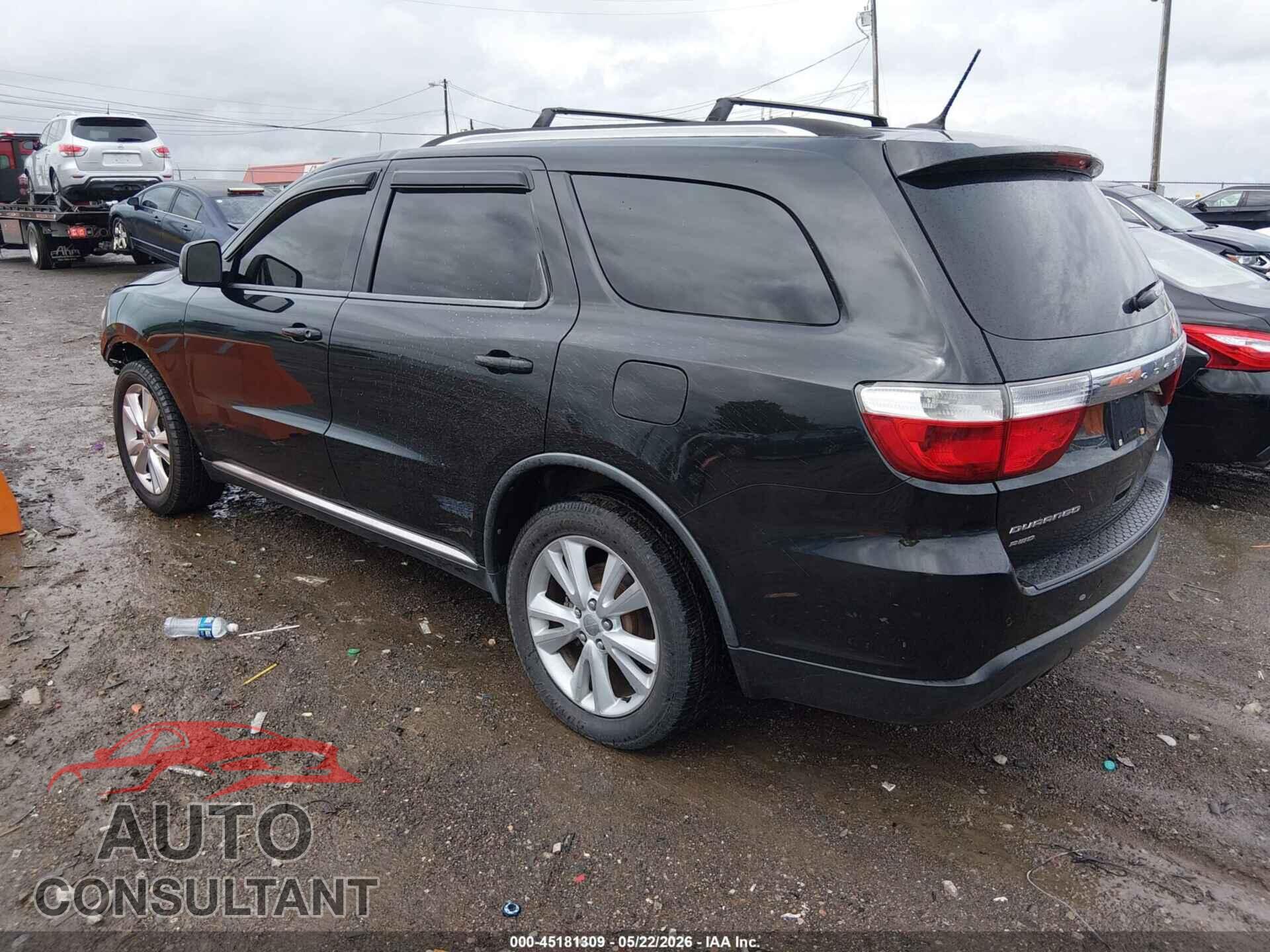 DODGE DURANGO 2012 - 1C4RDJDG5CC163416
