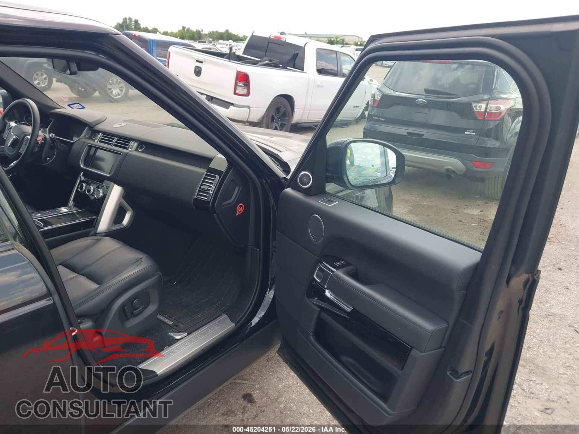 LAND ROVER RANGE ROVER 2016 - SALGR2KF4GA309727