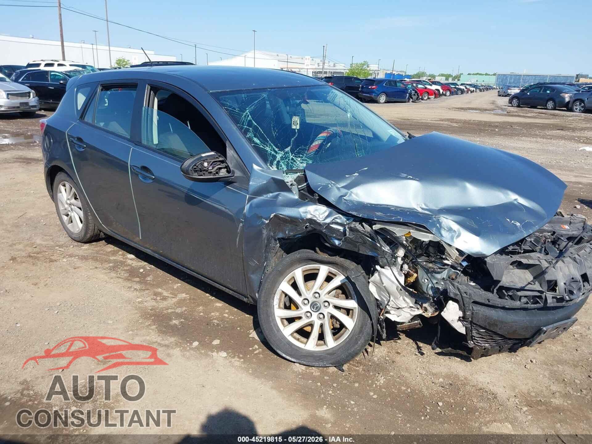 MAZDA MAZDA3 2013 - JM1BL1LP7D1790041