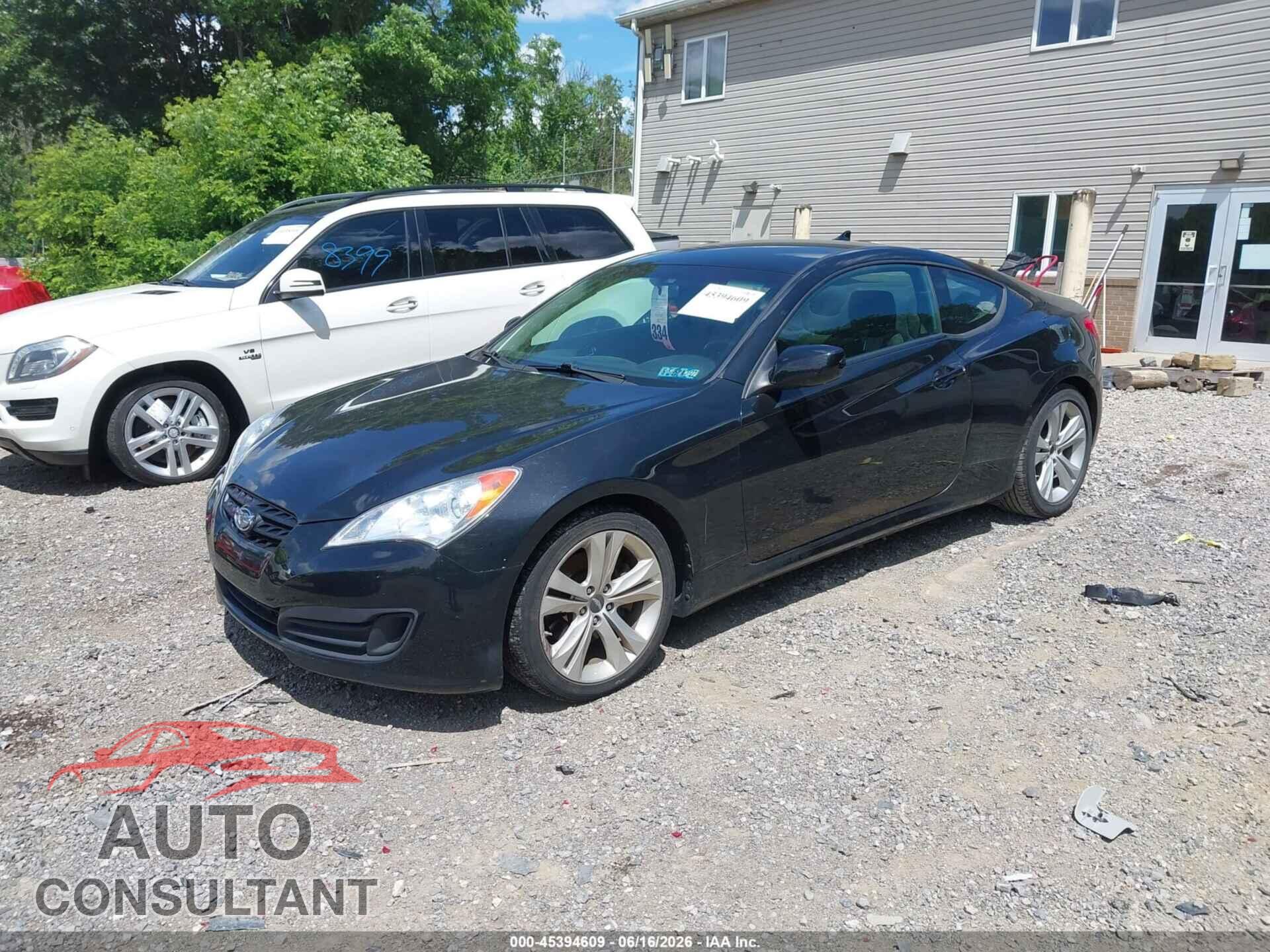 HYUNDAI GENESIS 2012 - KMHHT6KD6CU071760
