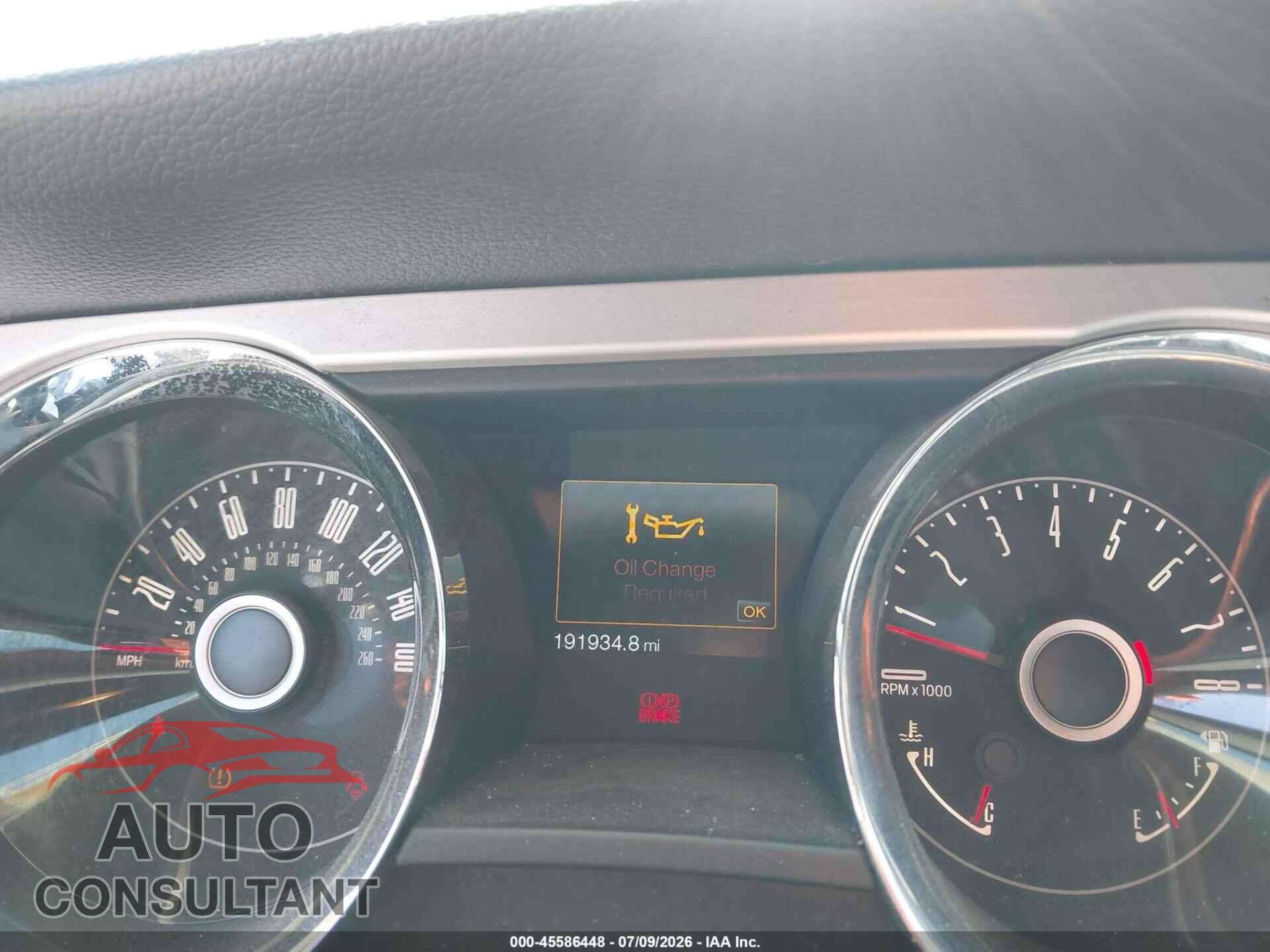 FORD MUSTANG 2014 - 1ZVBP8AM3E5205162