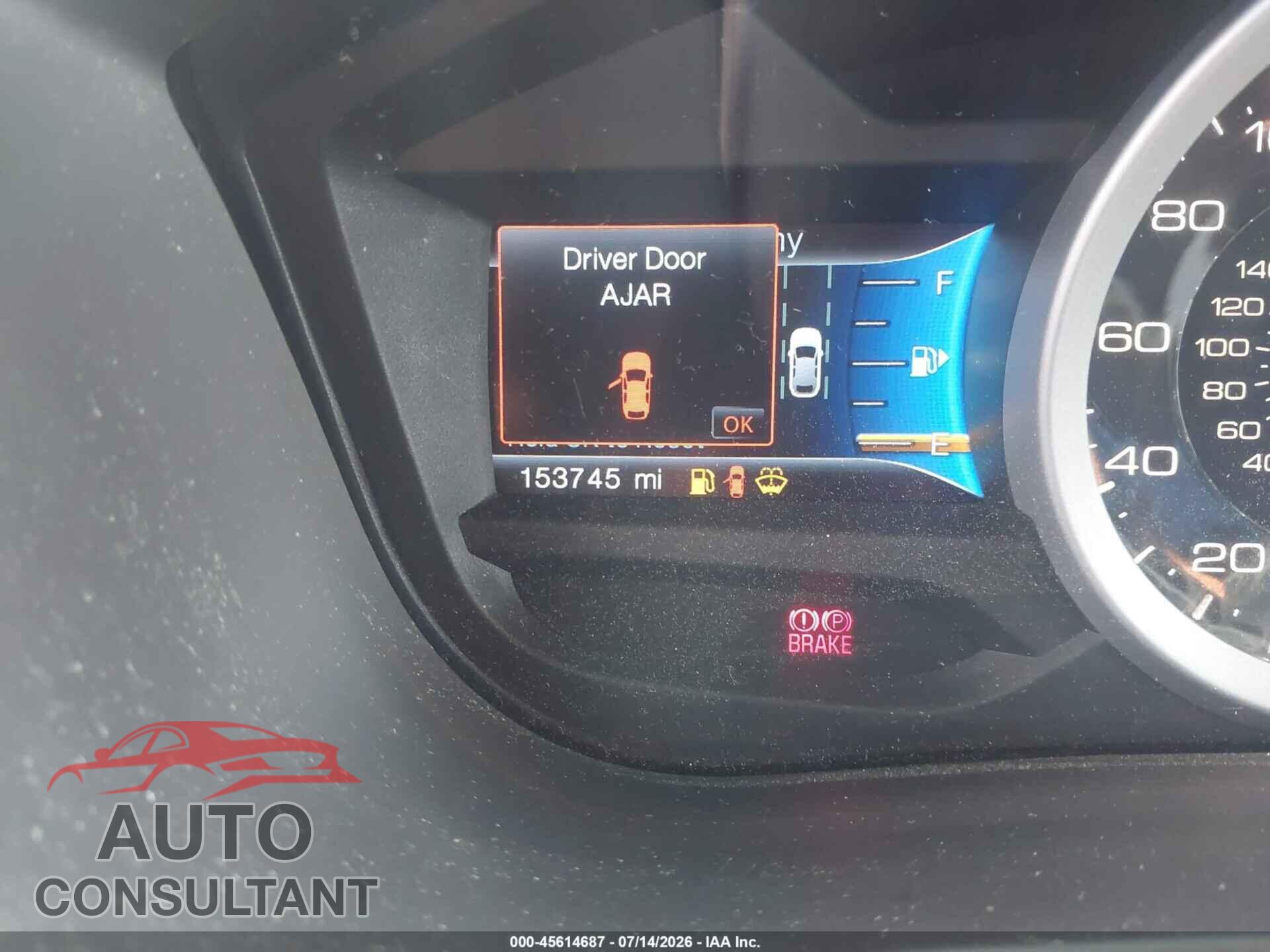 FORD EXPLORER 2015 - 1FM5K8F86FGA27078