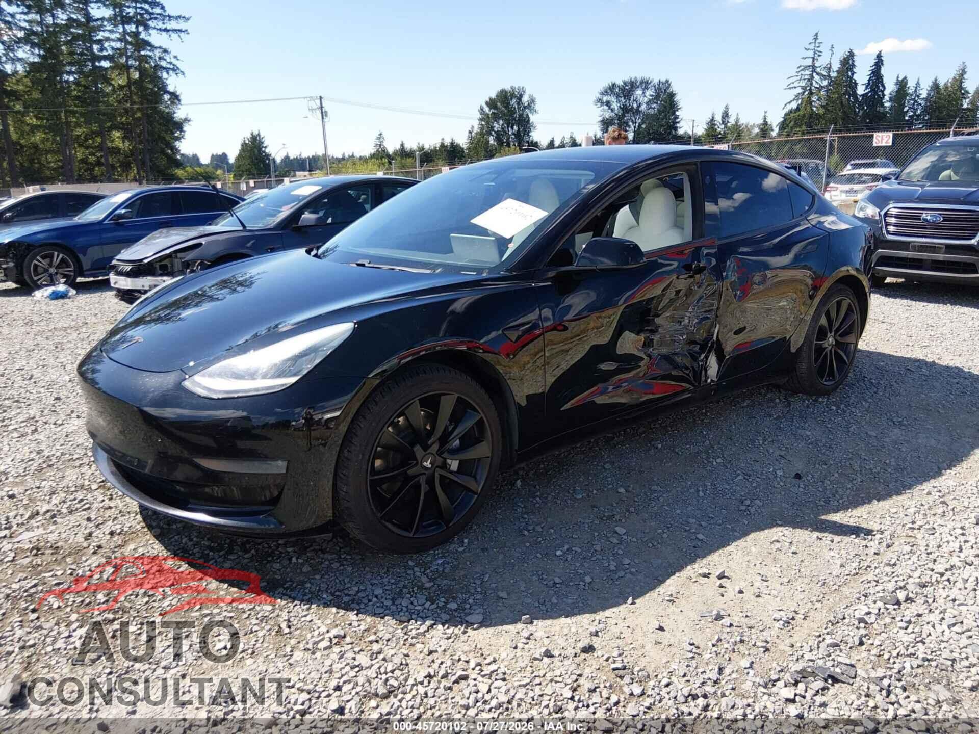 TESLA MODEL 3 2019 - 5YJ3E1EA7KF332706