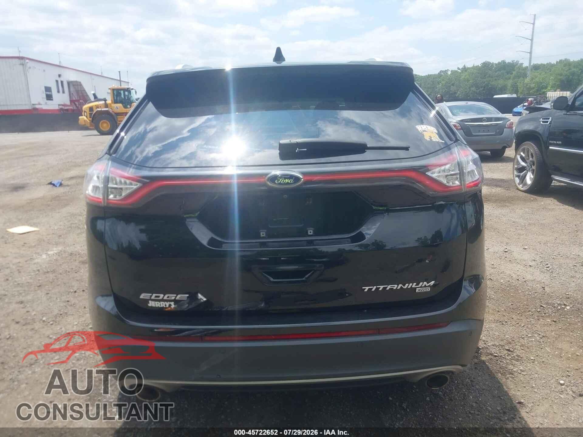 FORD EDGE 2017 - 2FMPK4K8XHBC07987