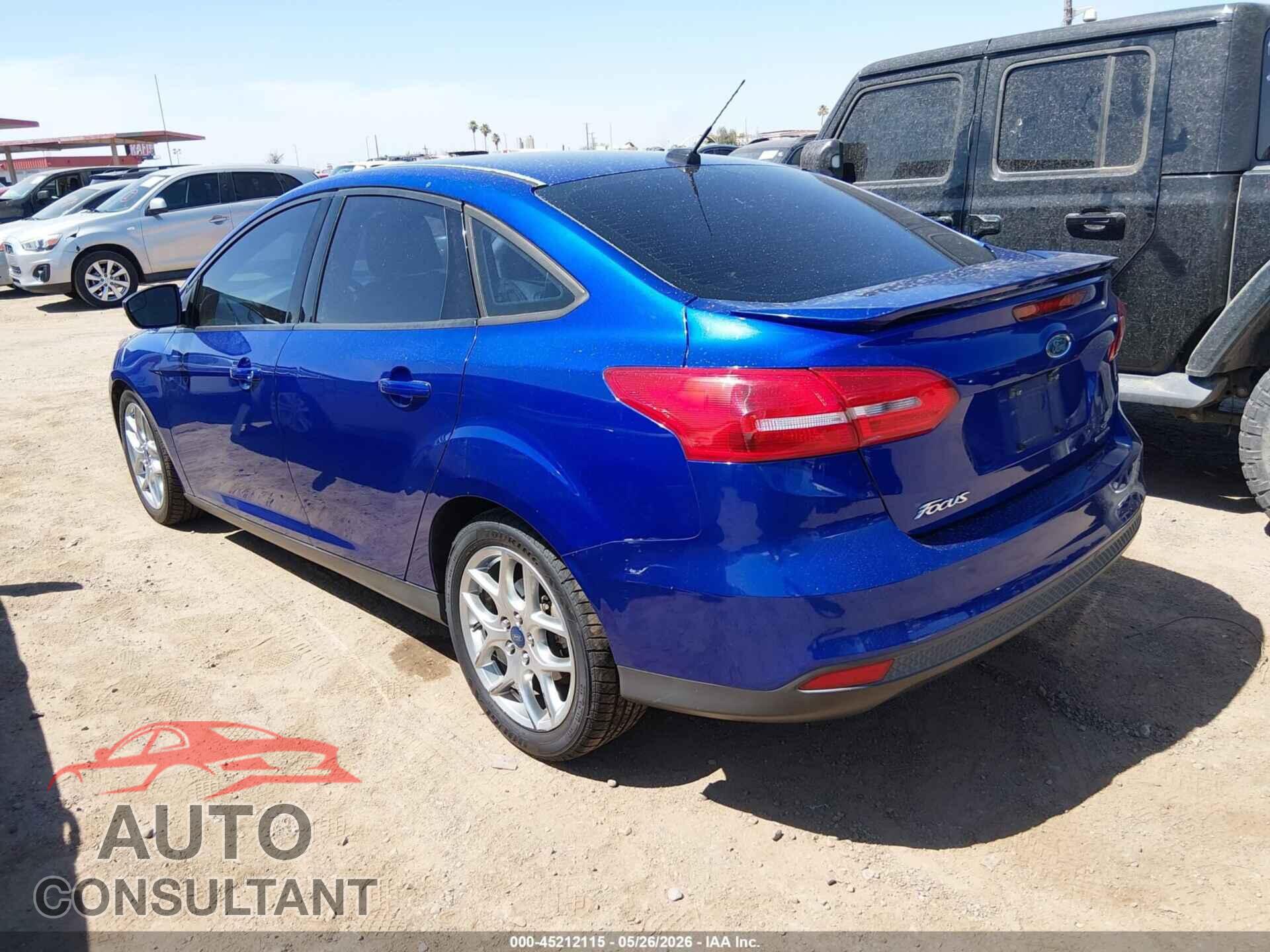 FORD FOCUS 2015 - 1FADP3F27FL342212
