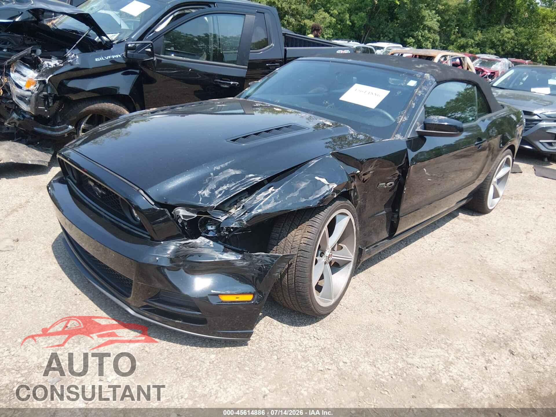 FORD MUSTANG 2013 - 1ZVBP8FF8D5213086