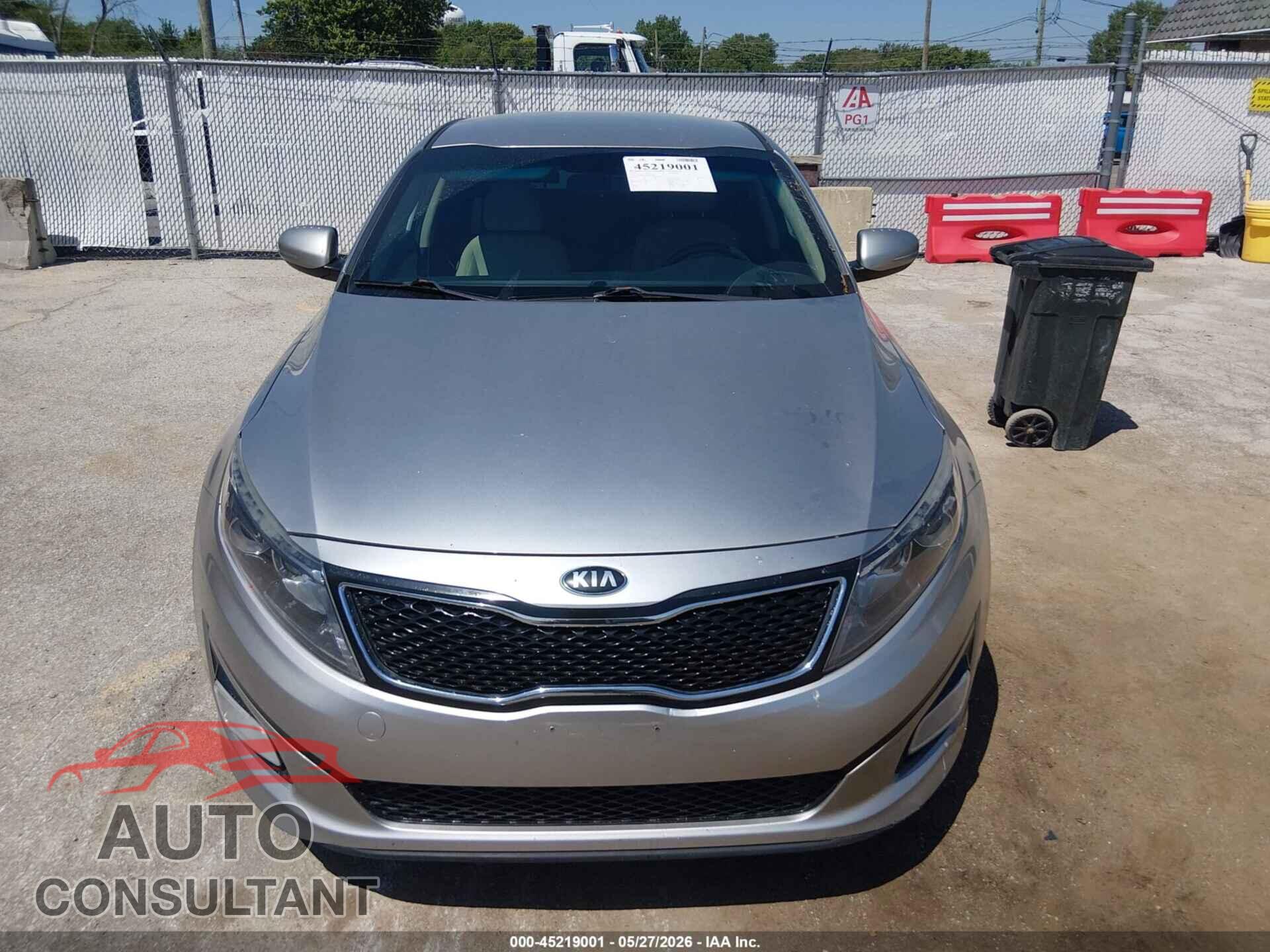 KIA OPTIMA 2015 - KNAGM4A75F5535548