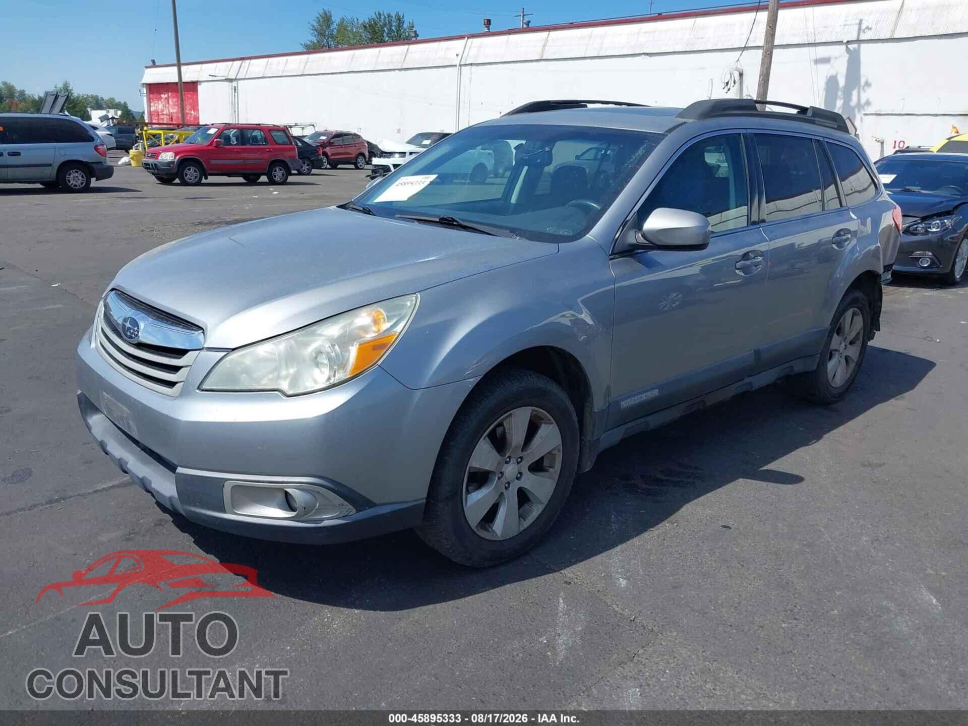 SUBARU OUTBACK 2011 - 4S4BRBHC9B3351303