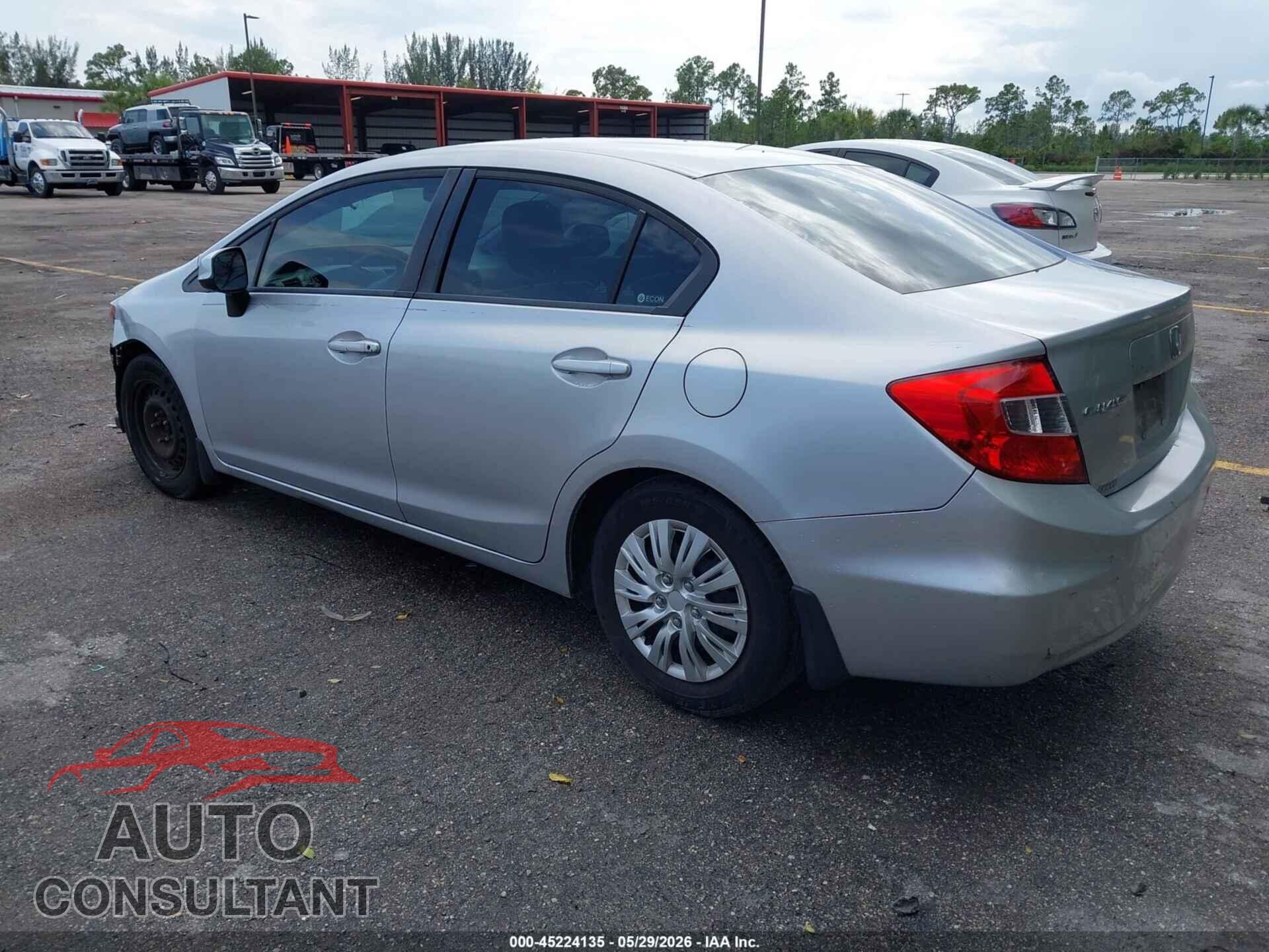 HONDA CIVIC 2012 - 19XFB2F58CE074295