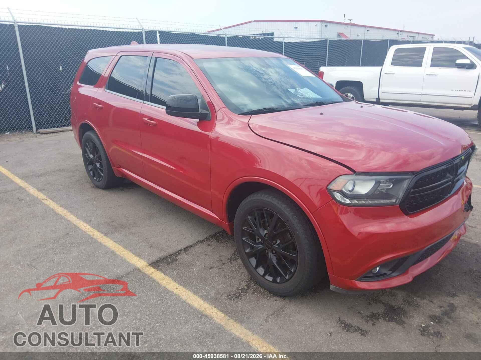 DODGE DURANGO 2015 - 1C4RDHAG8FC834109