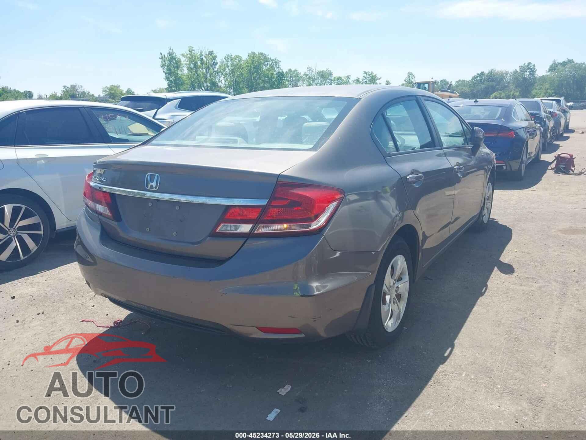 HONDA CIVIC 2014 - 2HGFB2F54EH507913