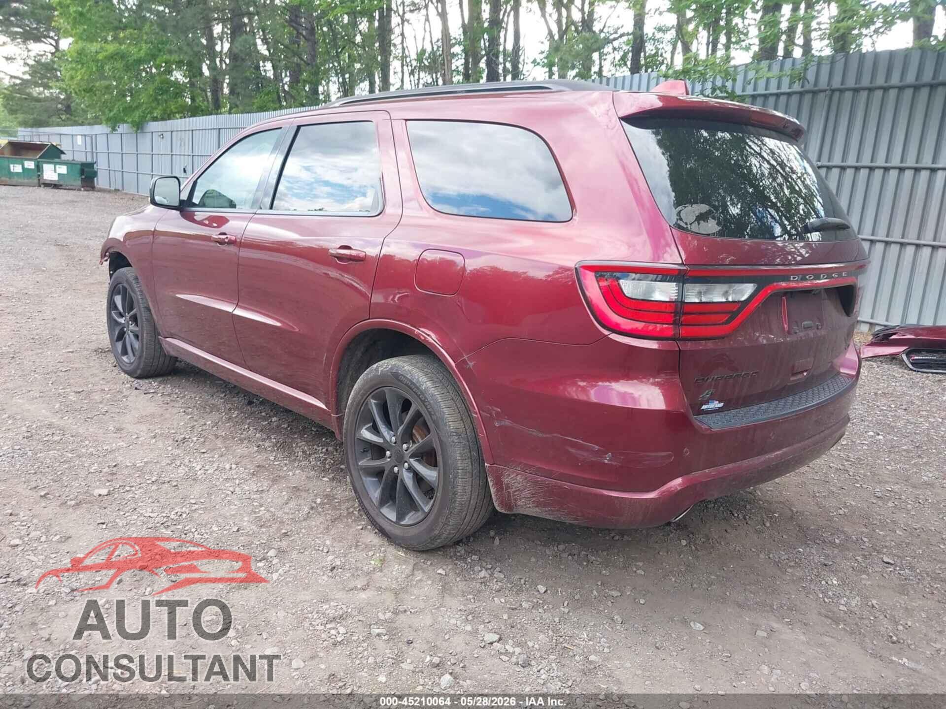 DODGE DURANGO 2018 - 1C4RDJDG3JC474646